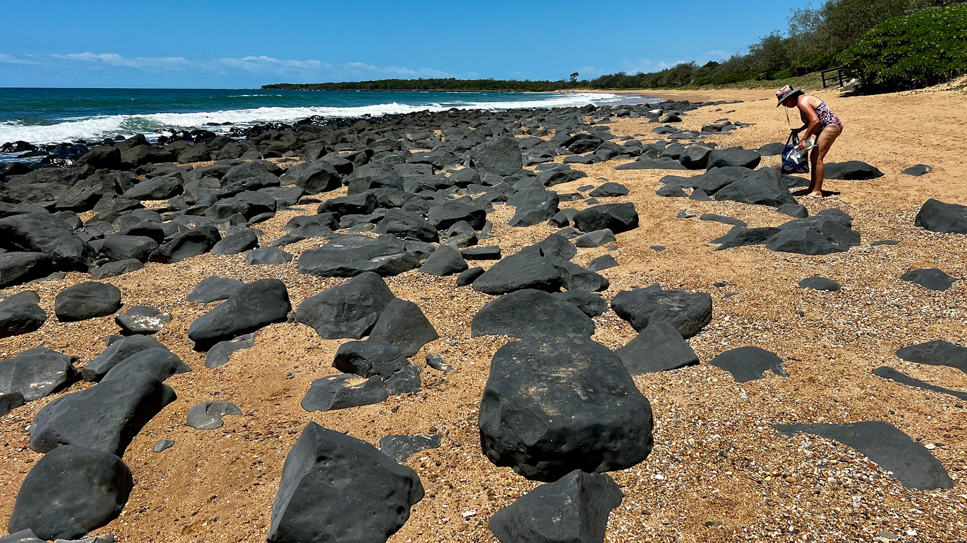 On Mon Repos Beach