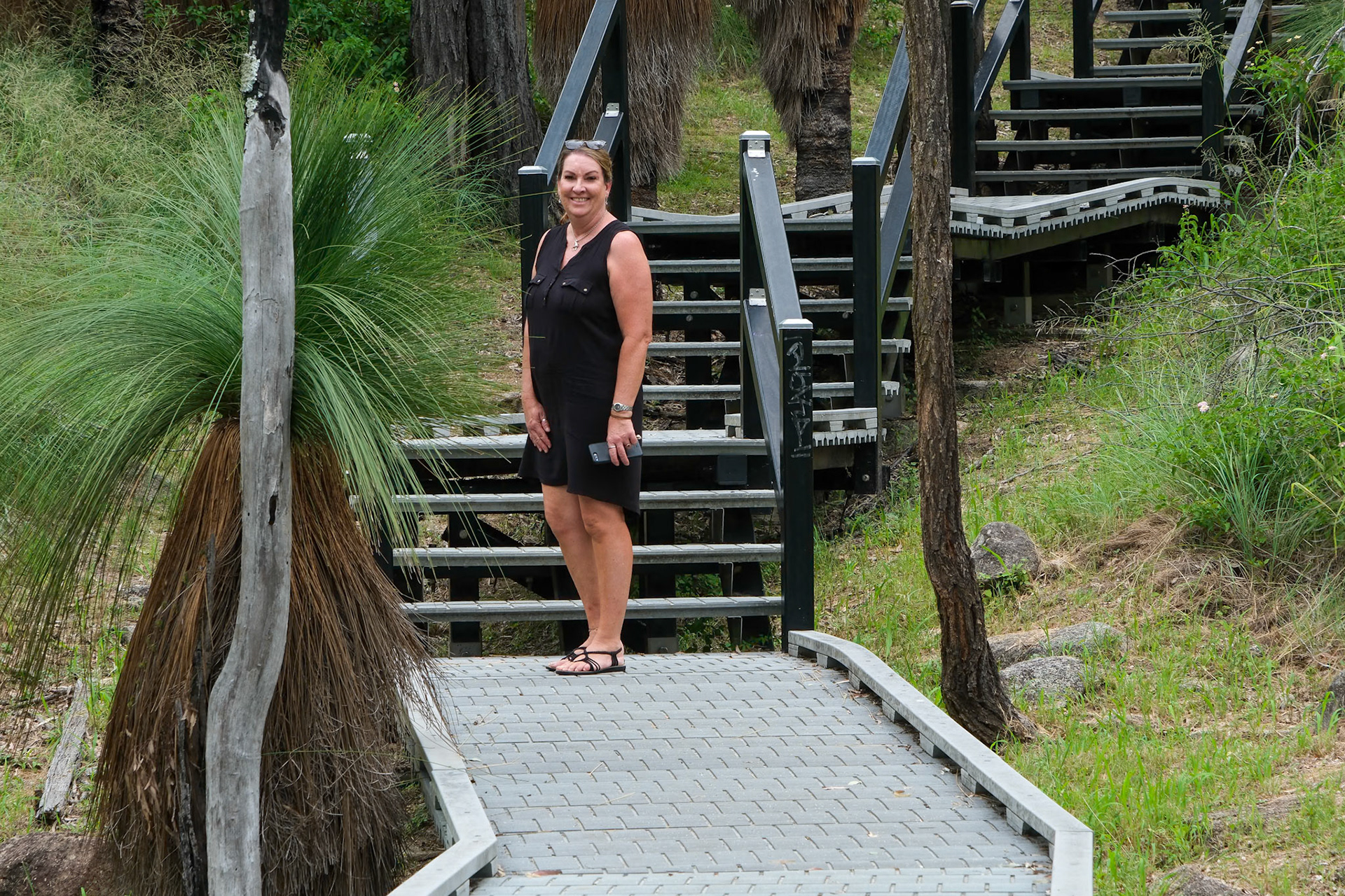 At Coomba Falls
