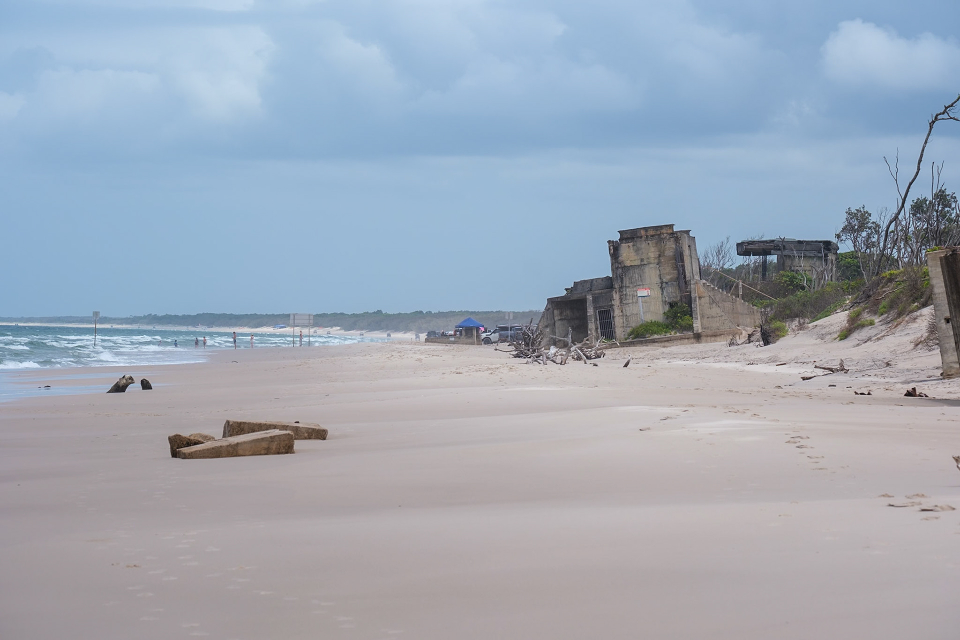 WW2 fortifications - Bribie Island
