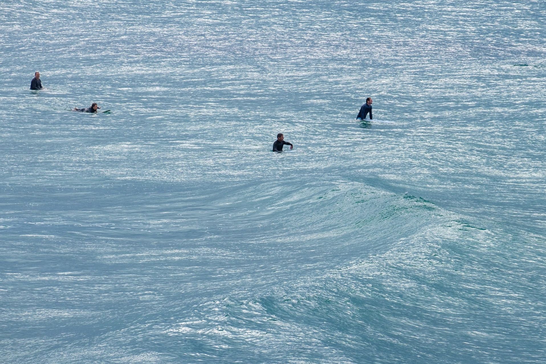 Fingal Head surfers