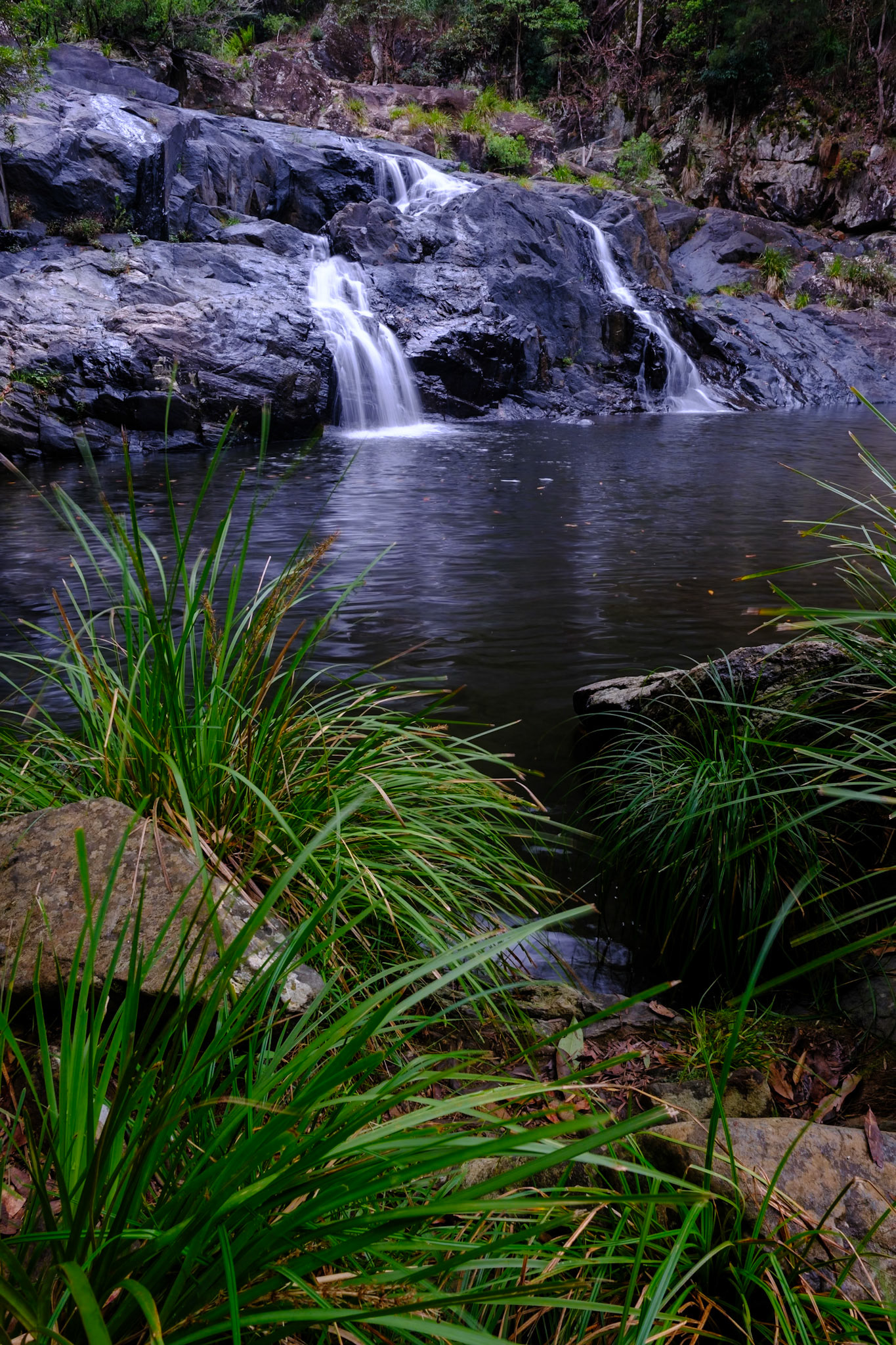 Camping at Bouloumba Creek, Conandale National Park