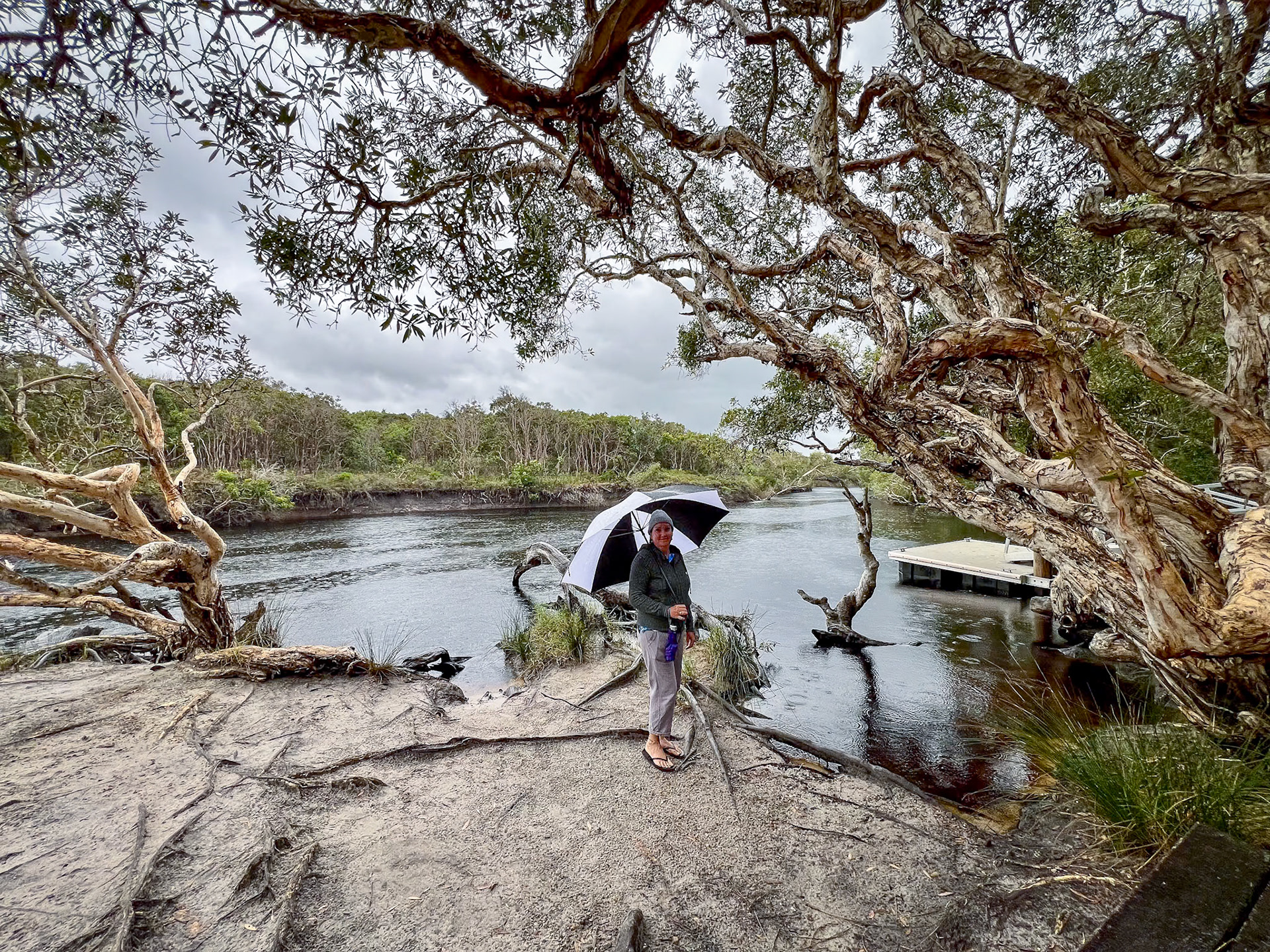 Camping in Minbanbah --Black Rocks