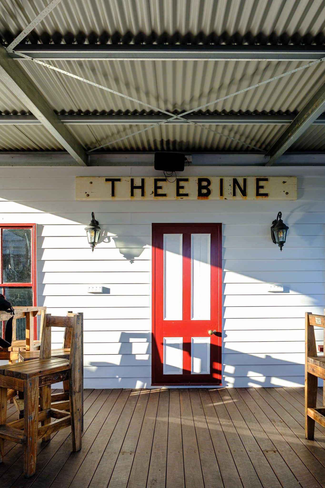 The historic Theebine Hotel