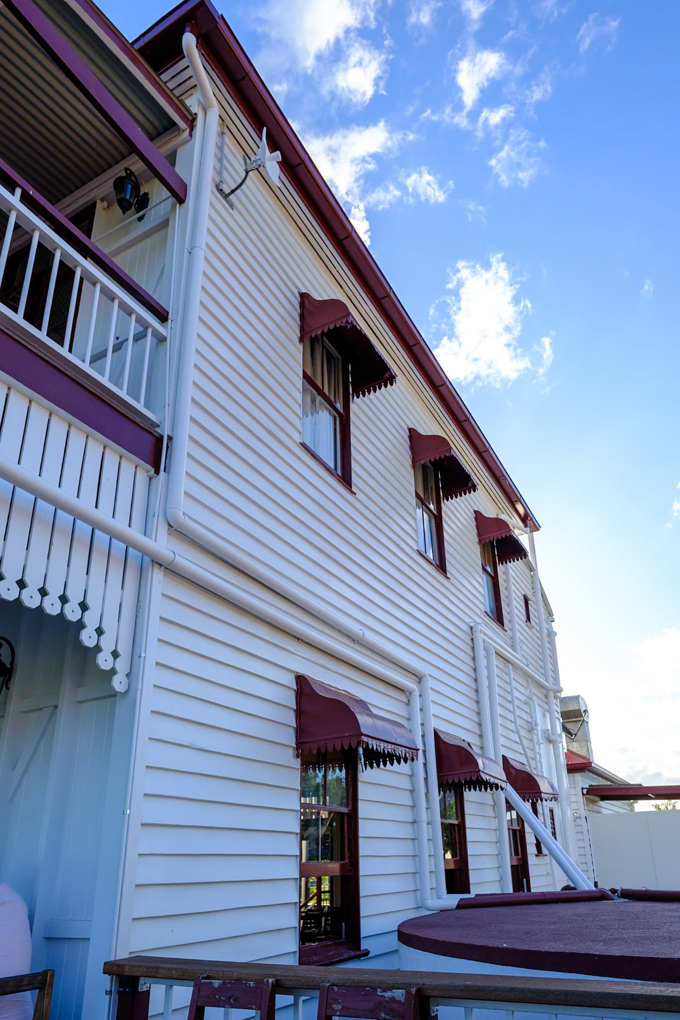 The historic Theebine Hotel