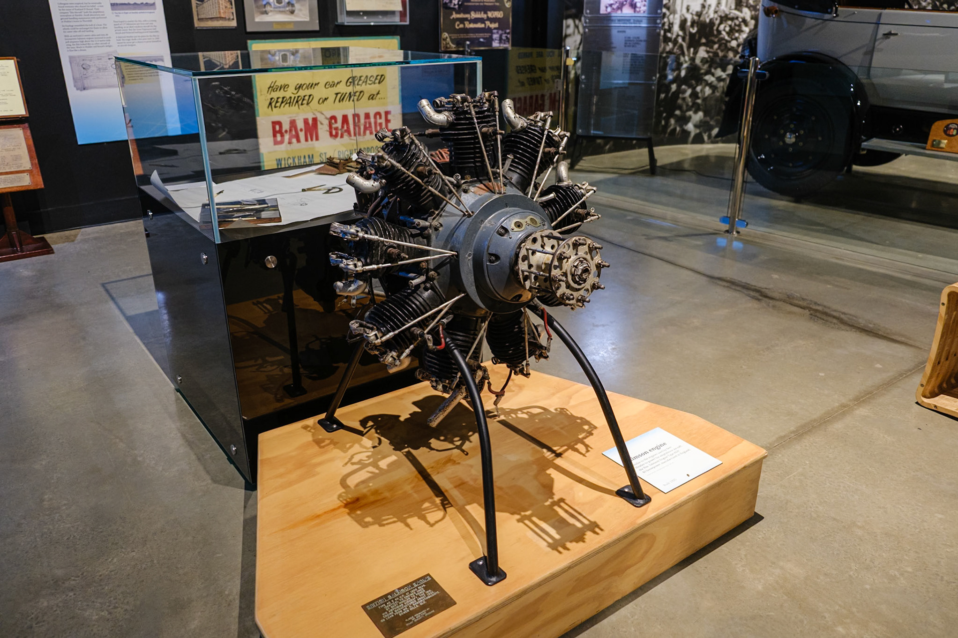 At the Hinkler Hall of Aviation