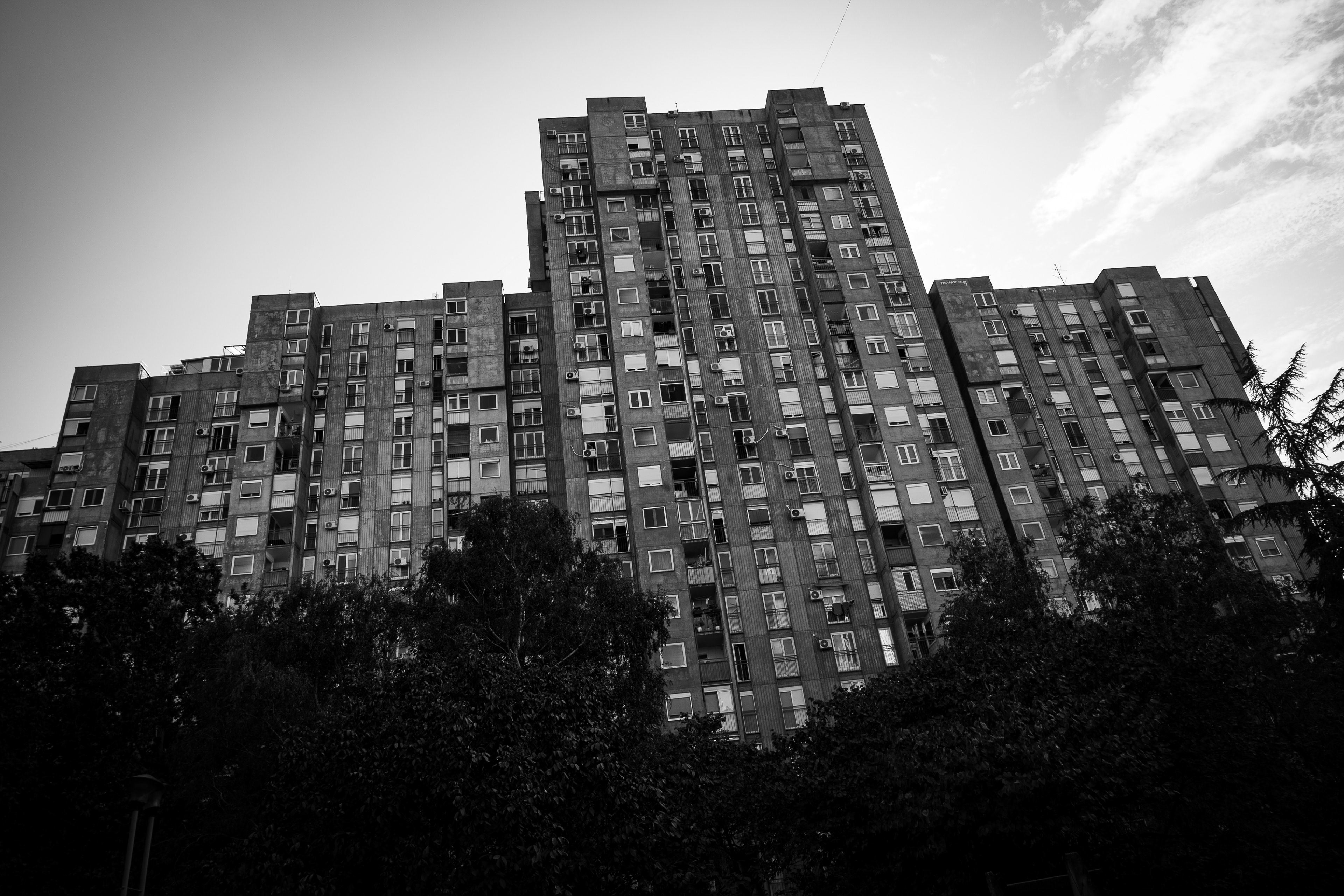 Les blocs de Novi Beograd