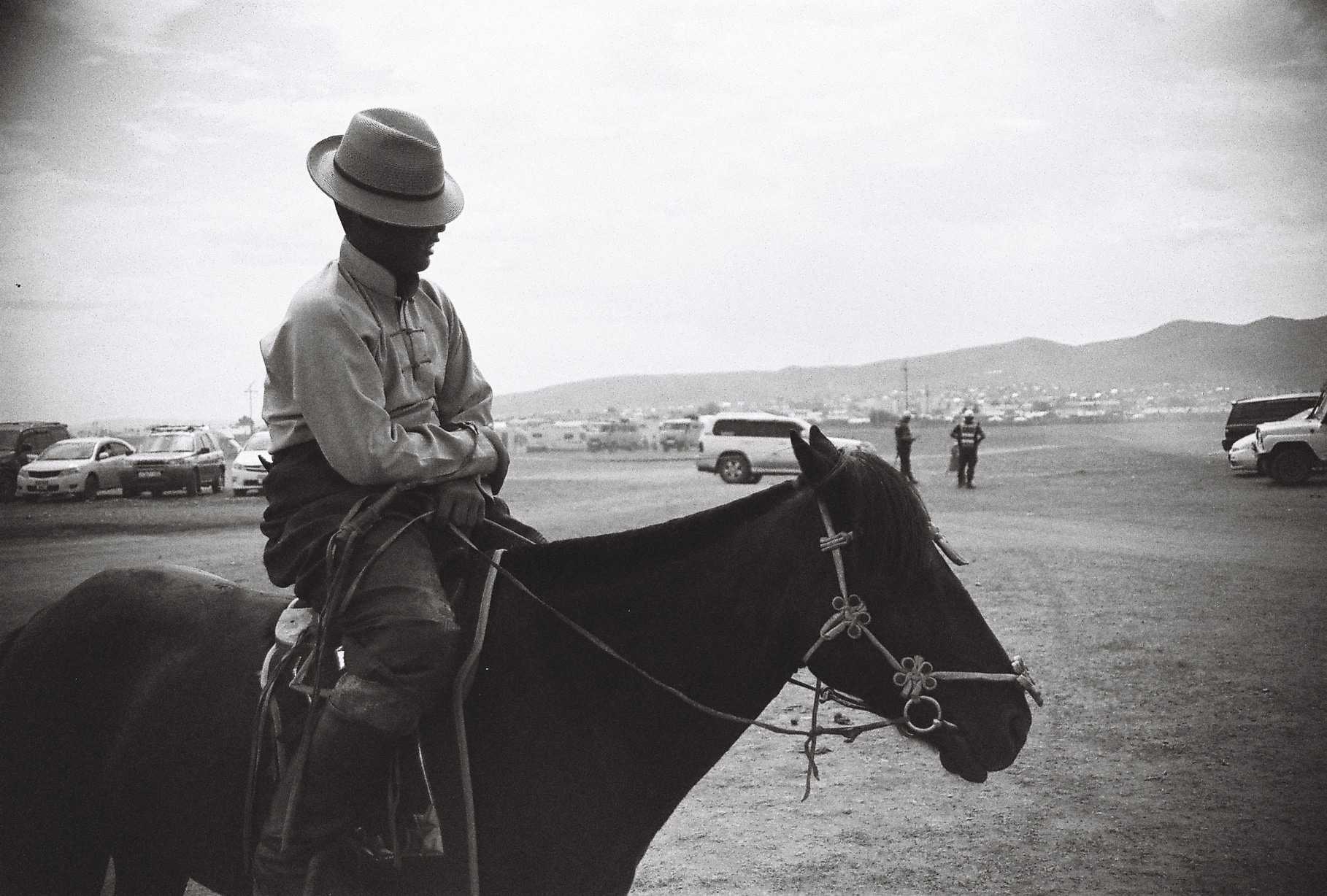 Pendant le Naadam, à Kharkhorin