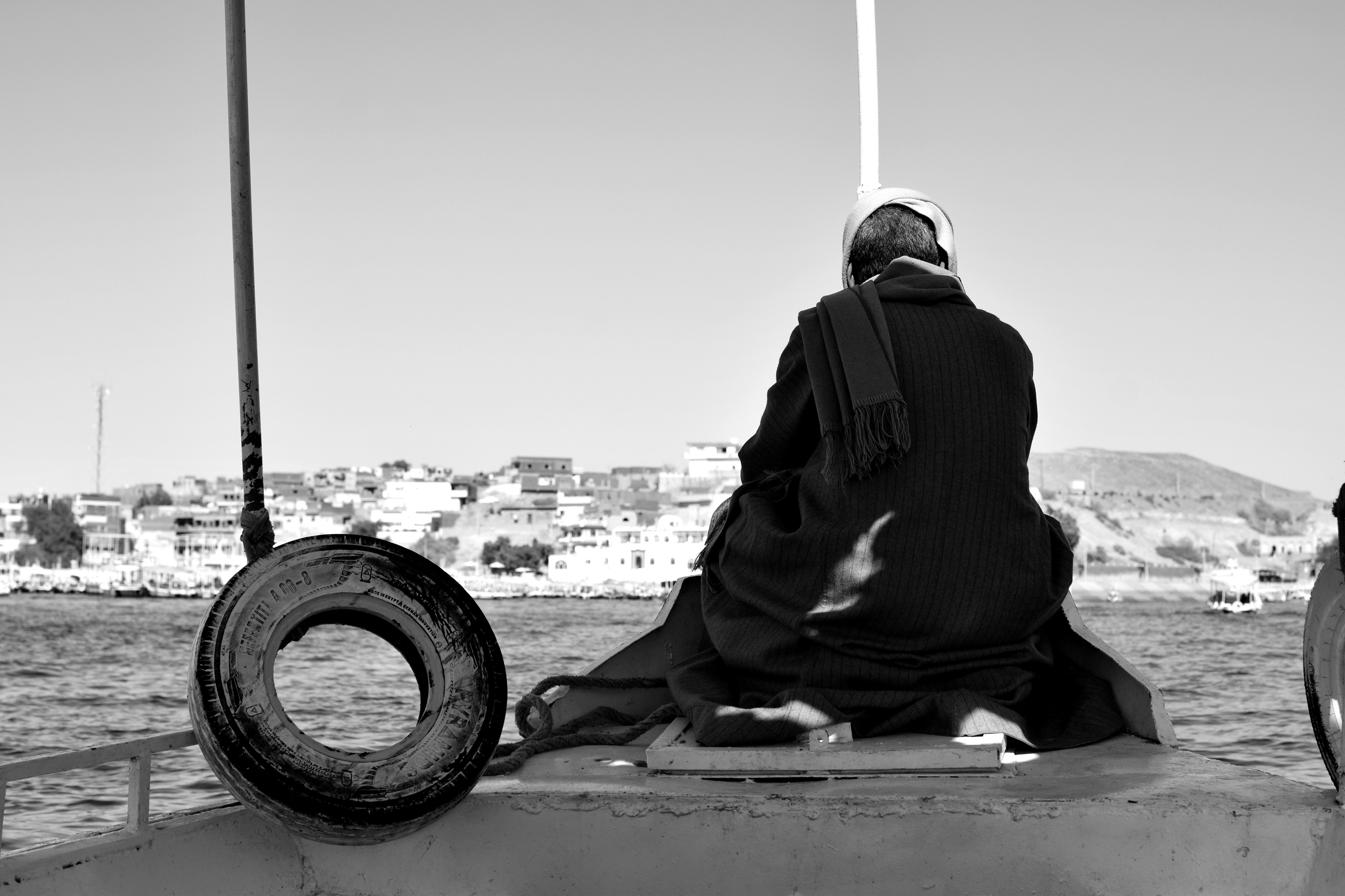Près du barrage d'Assouan