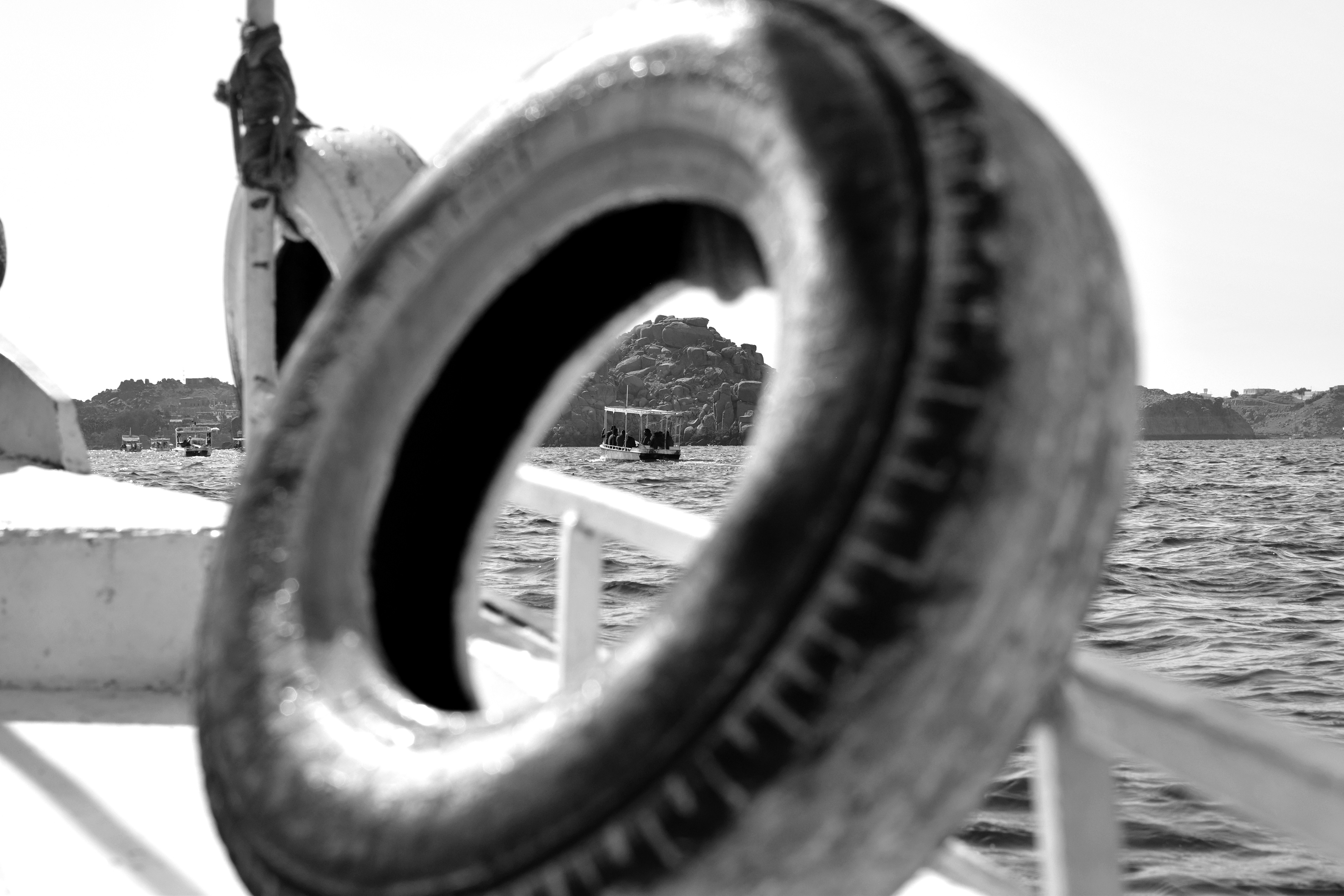 Près du barrage d'Assouan