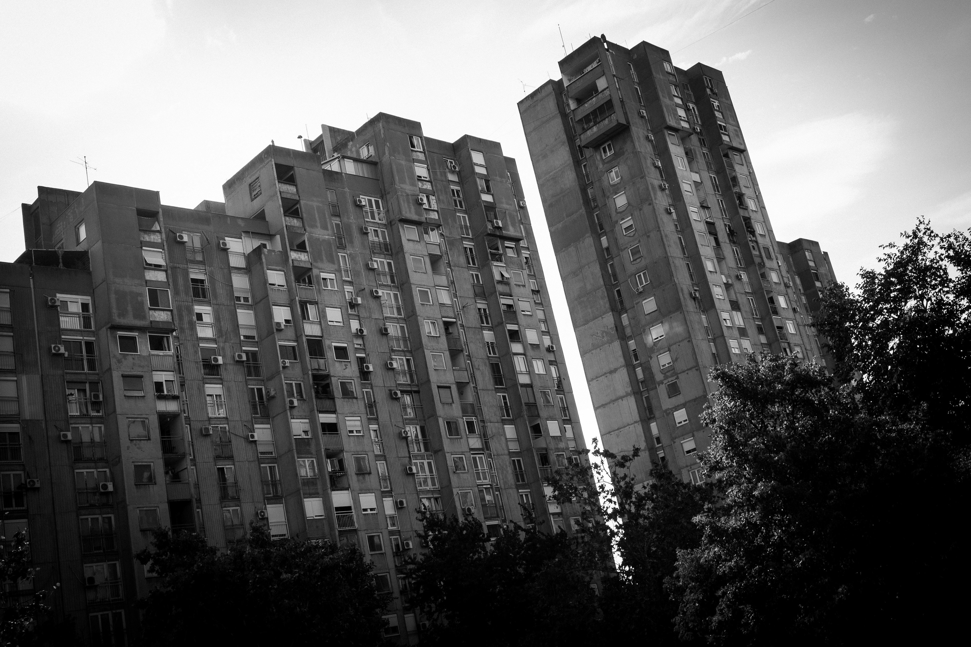 Les blocs de Novi Beograd