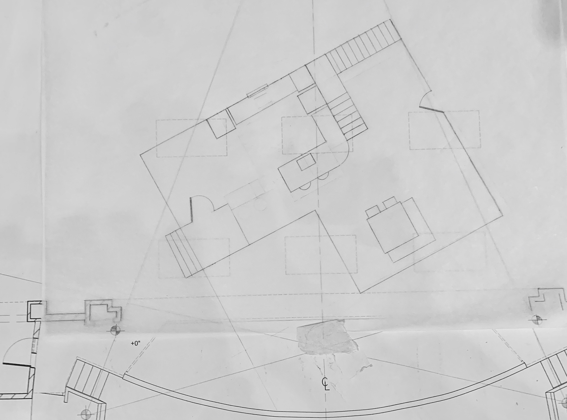 Early Ground Plan Hand Draft
