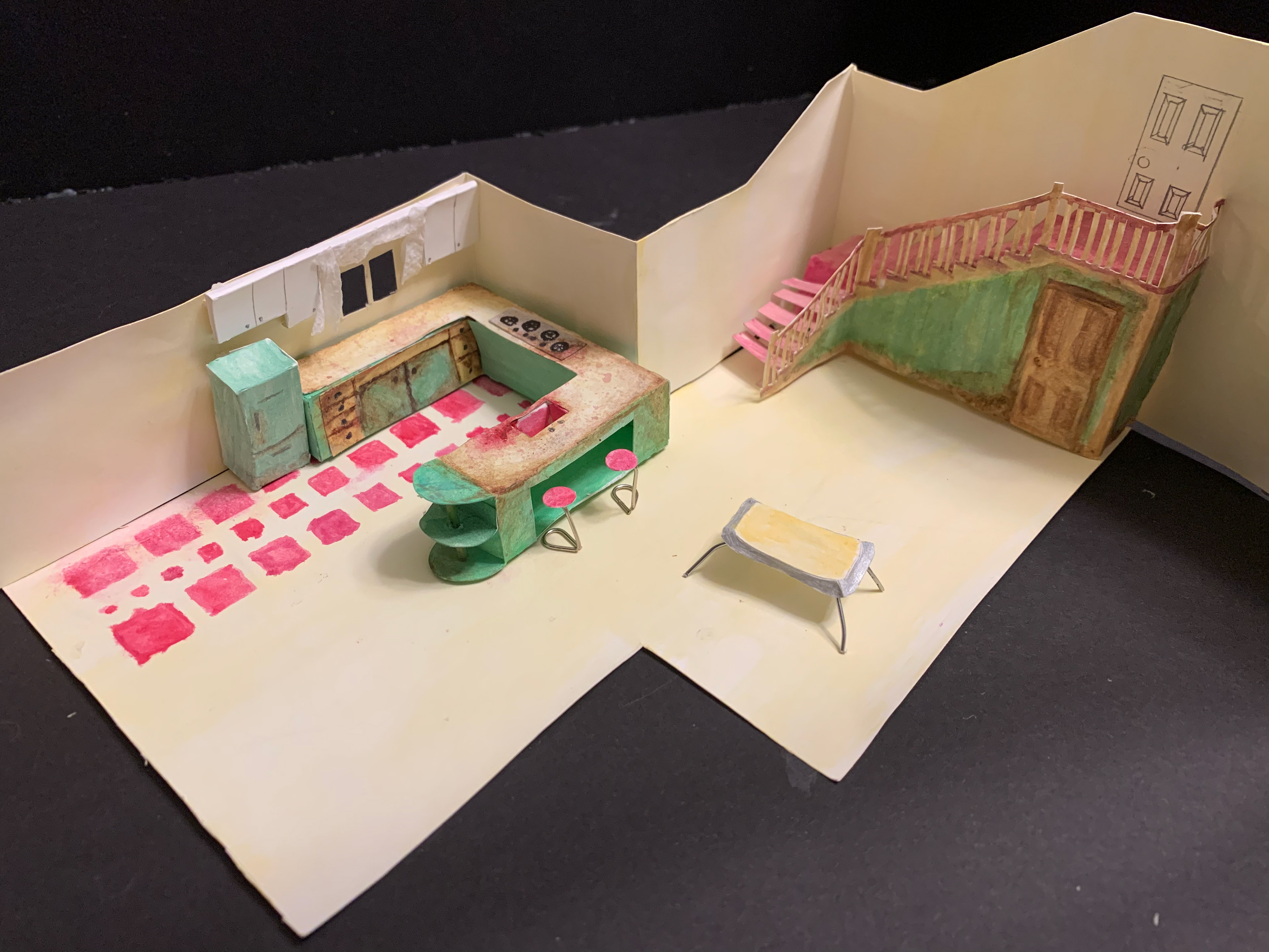 Model Painting Process - 1/8" scale