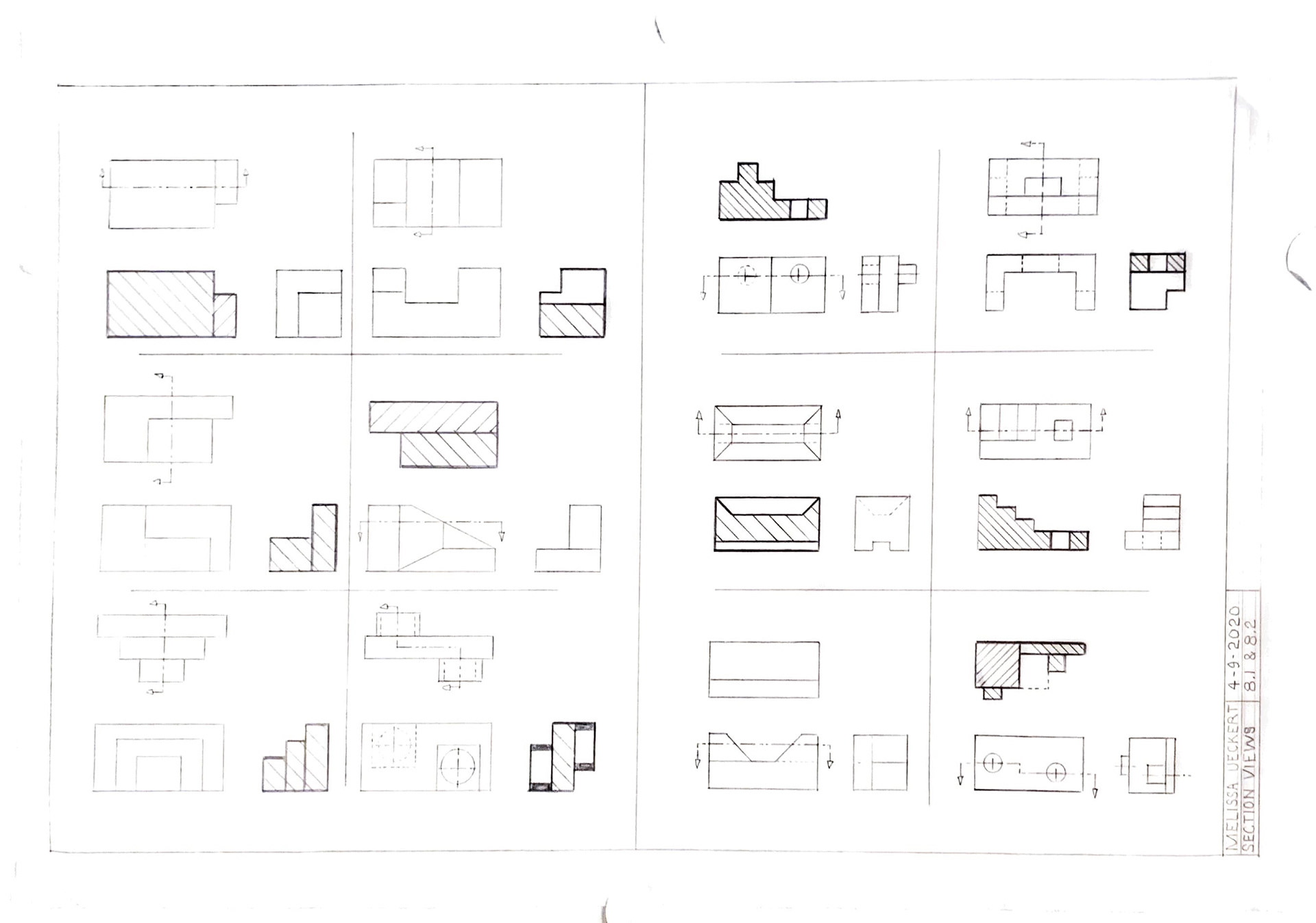 Section View Drawings