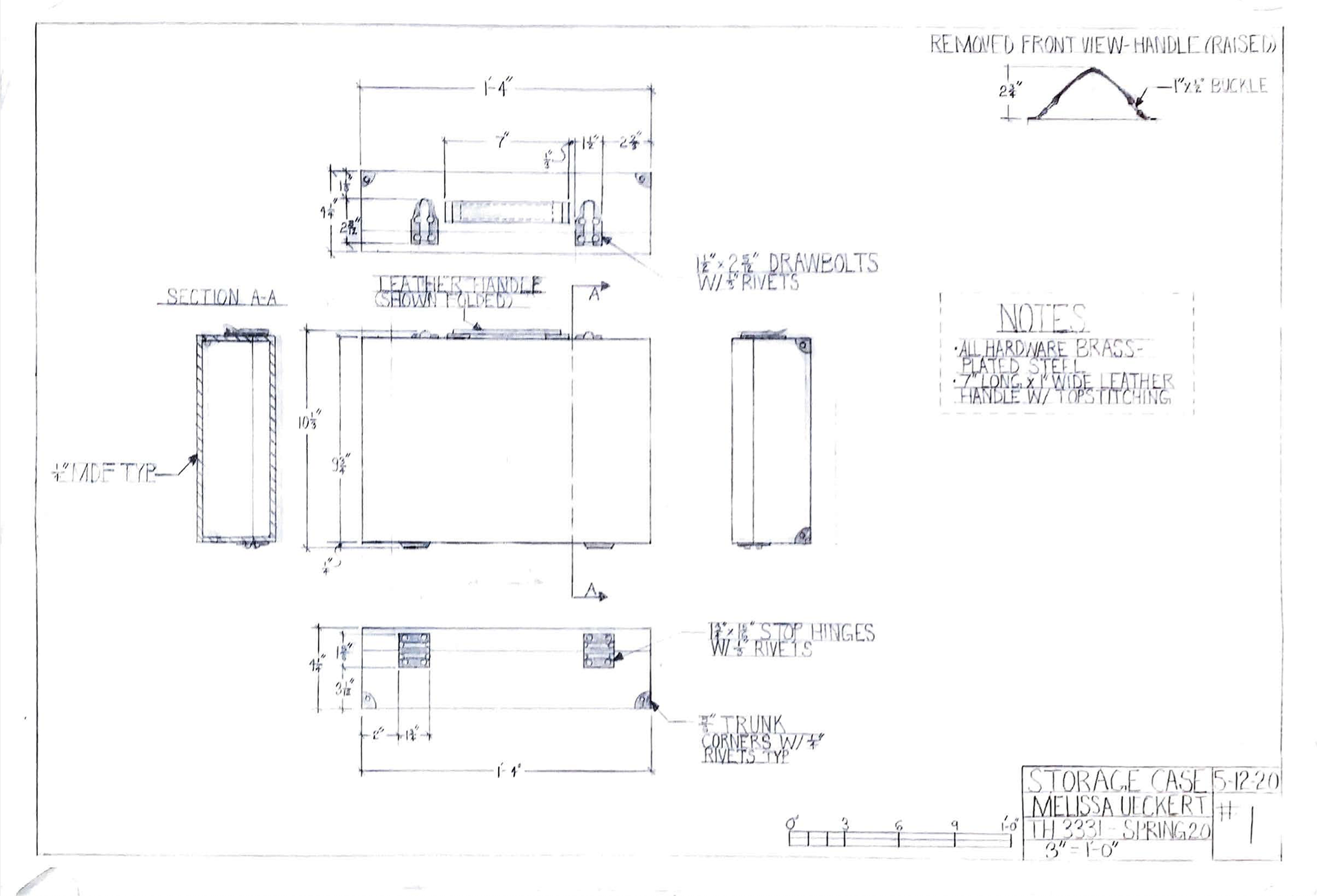 Prop Storage Case Workup