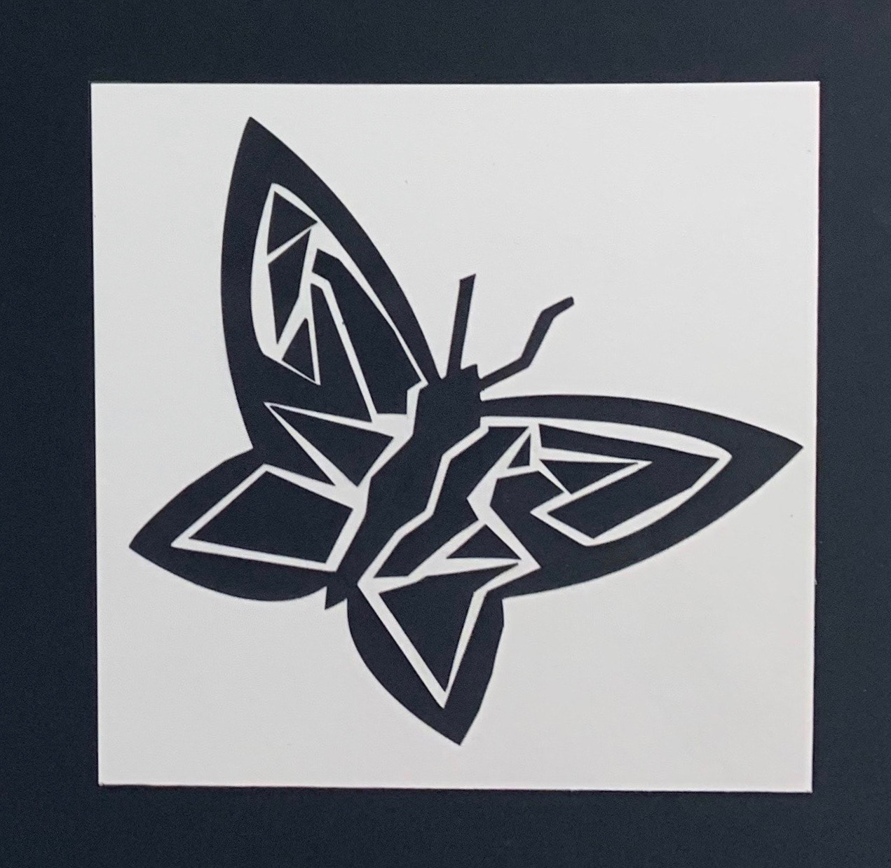 Geometry / Rhythm · Cut Paper on Bristol