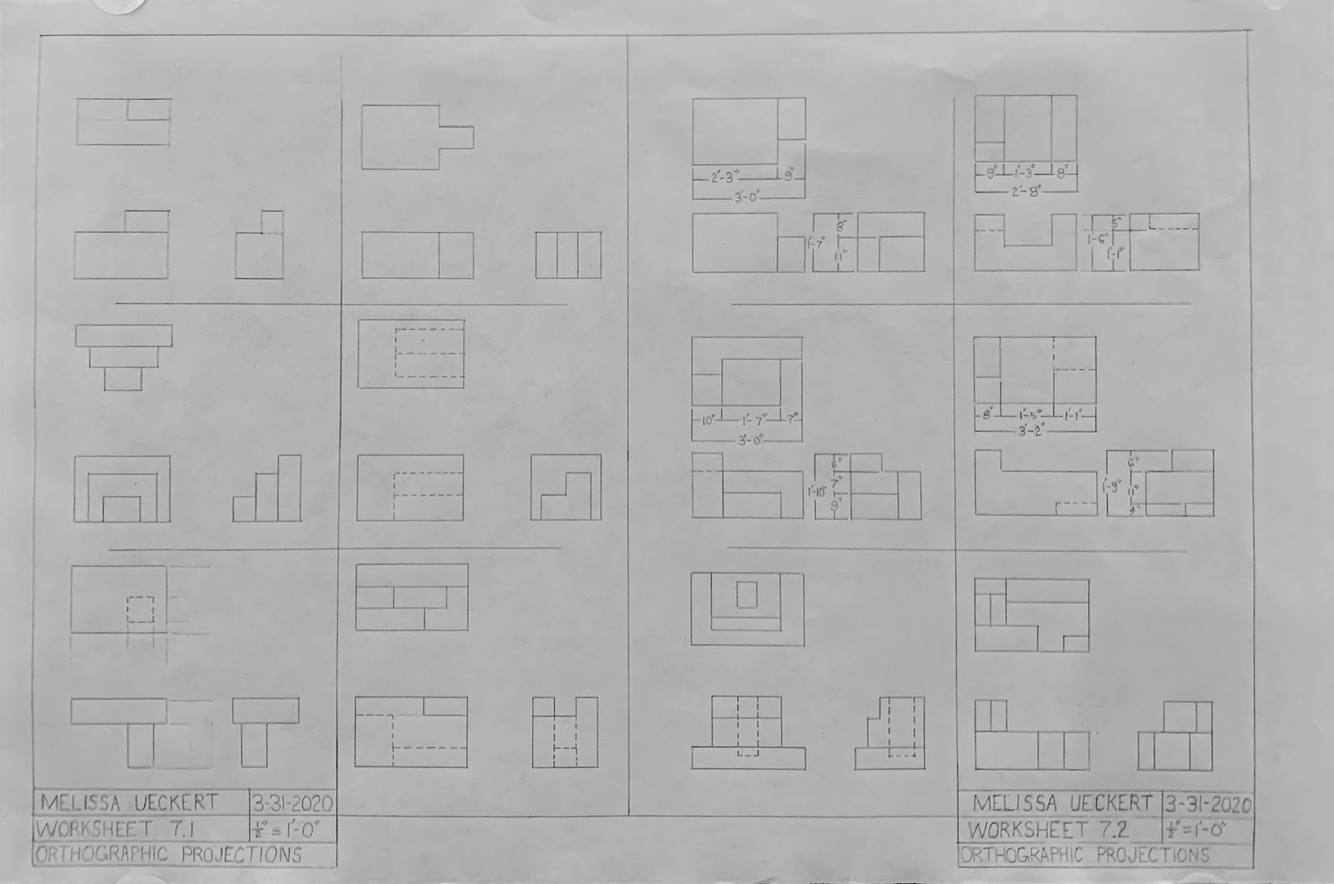 Orthographic Projections