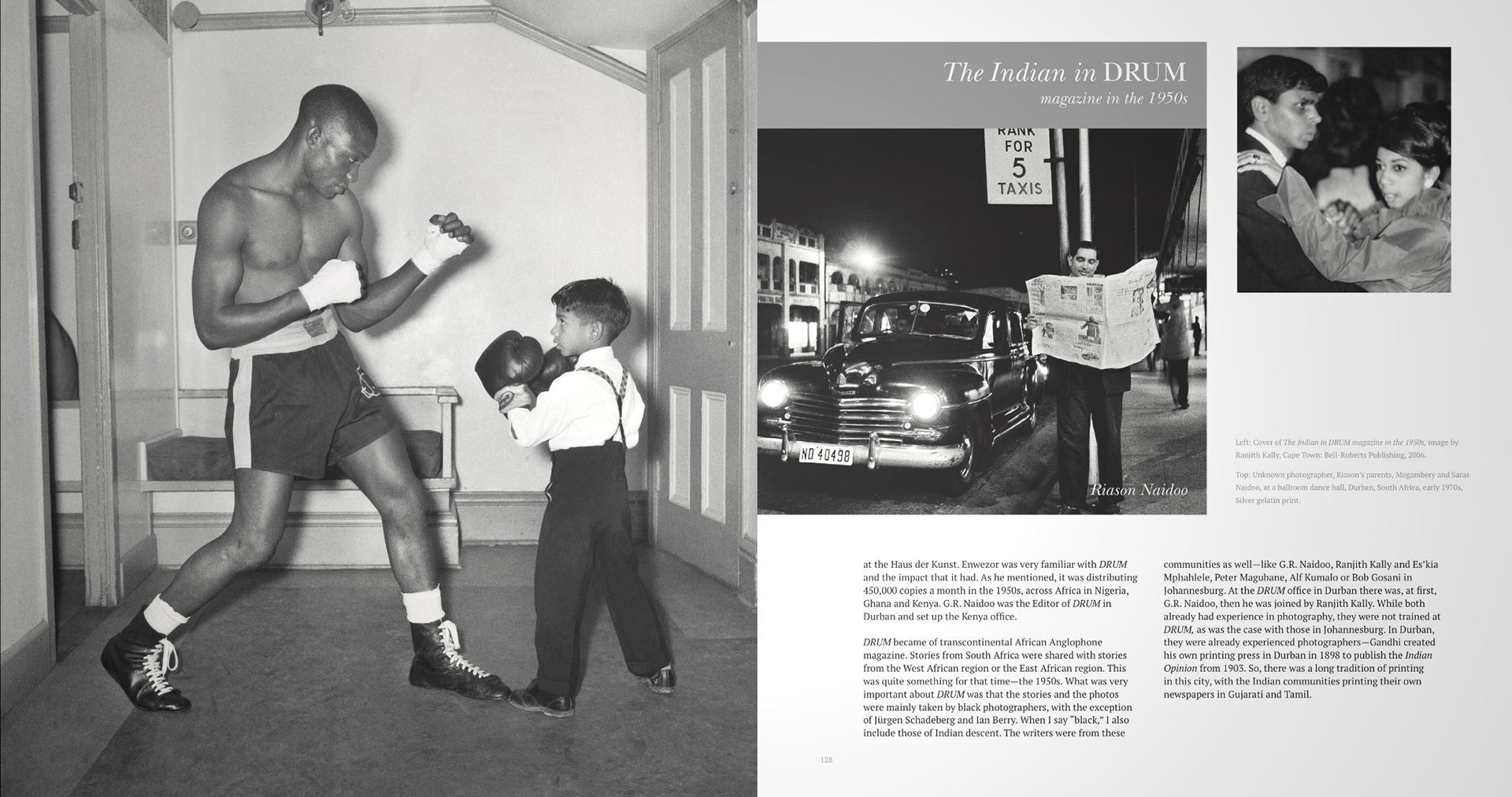 Interview of Raison Naidoo about his work of the 'Indian in Drum'