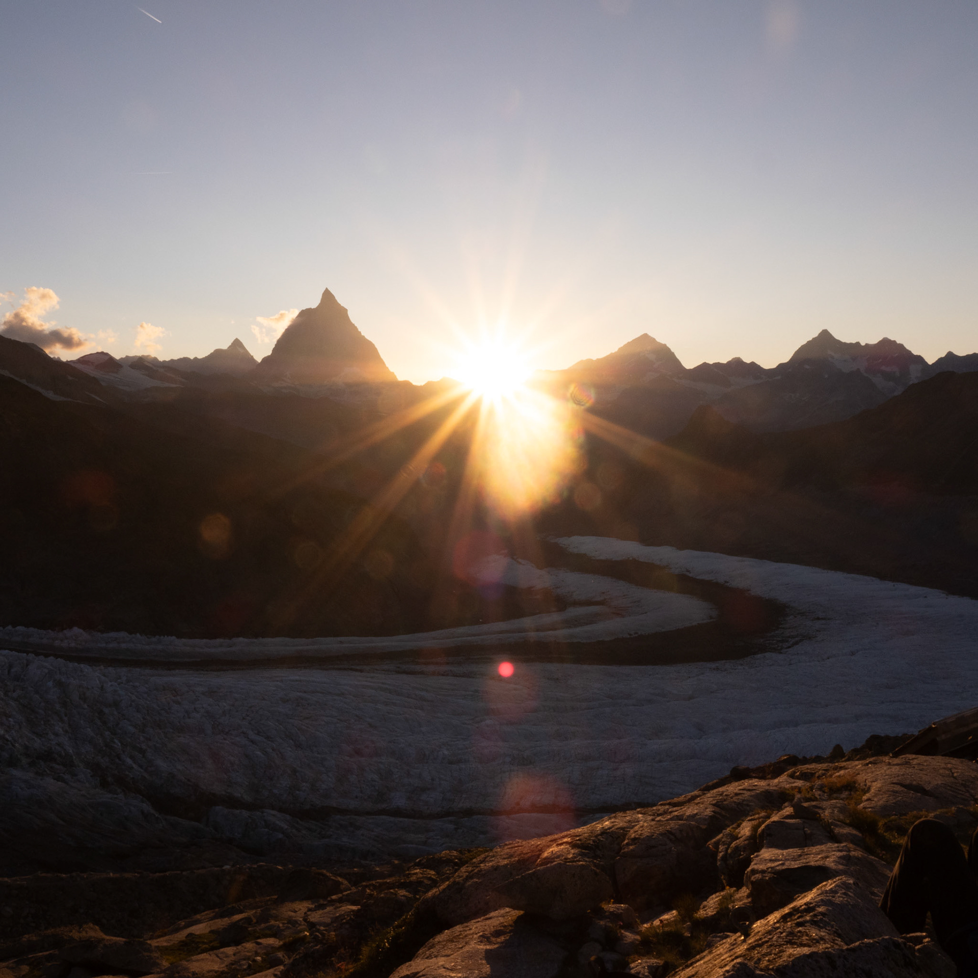 Die letzten Sonnenstrahlen