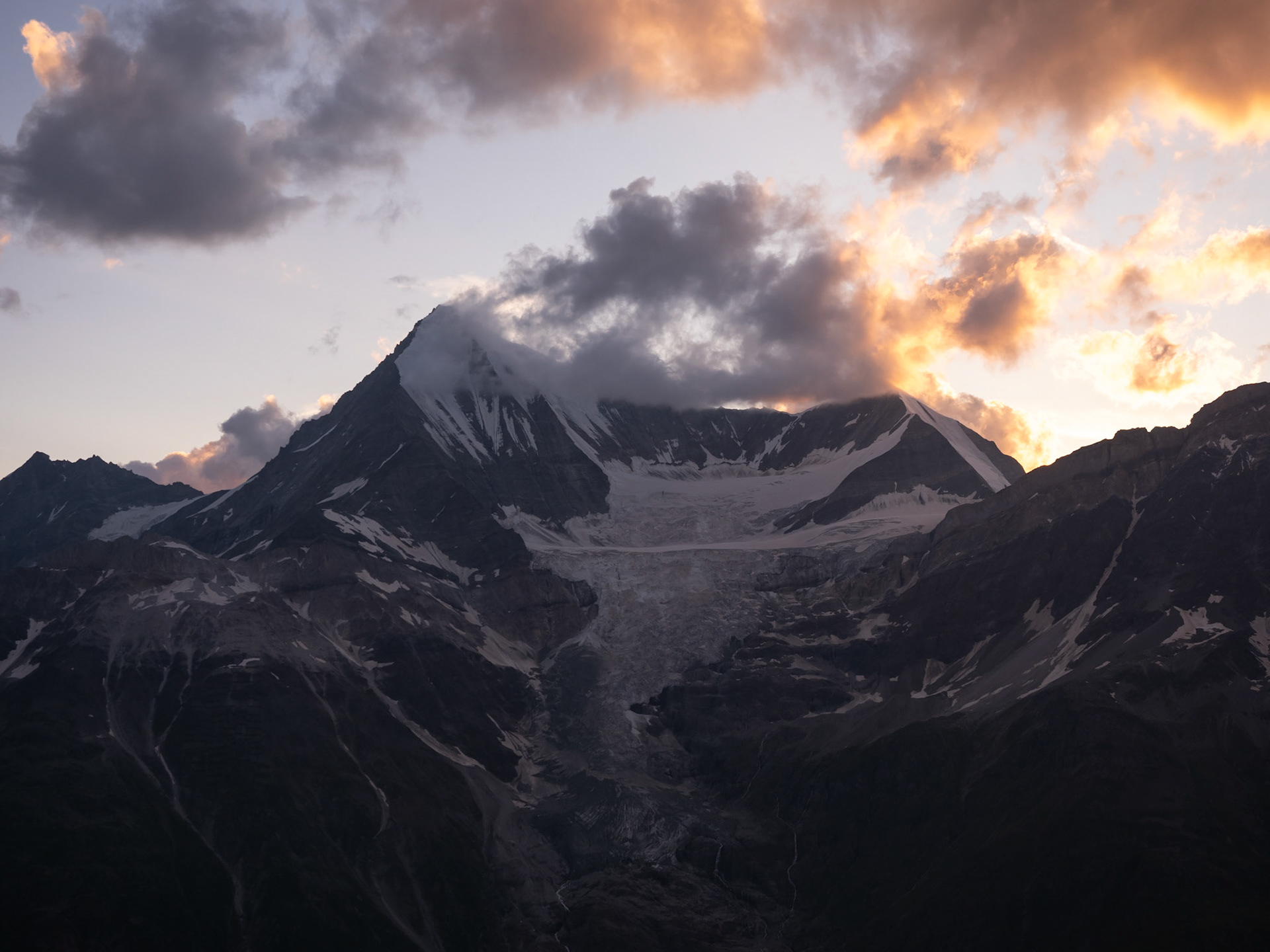 Weisshorn und Bishorn