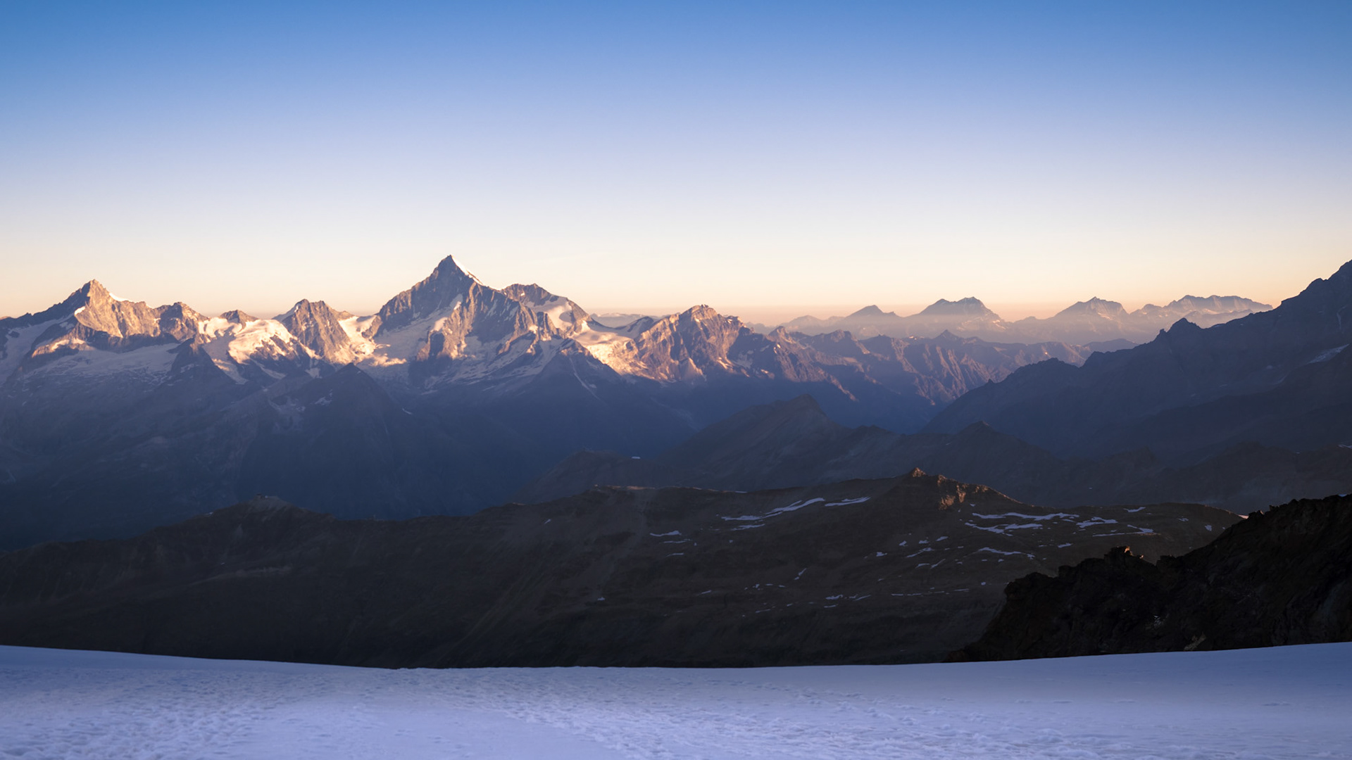 Weisshorn, Walliser Alpen