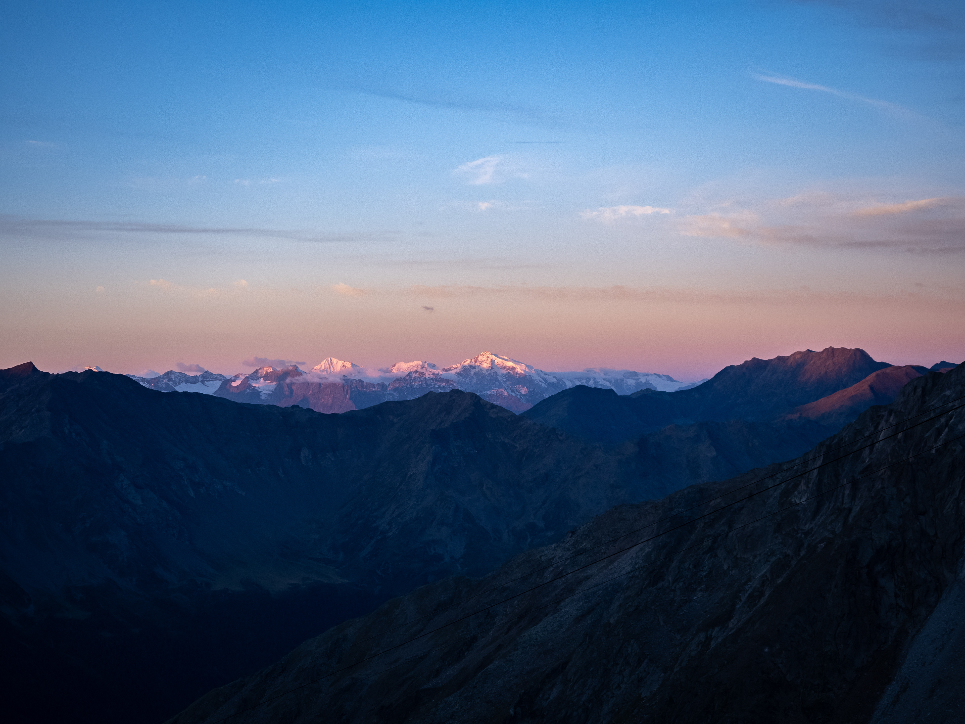 Ortler im Morgenrot