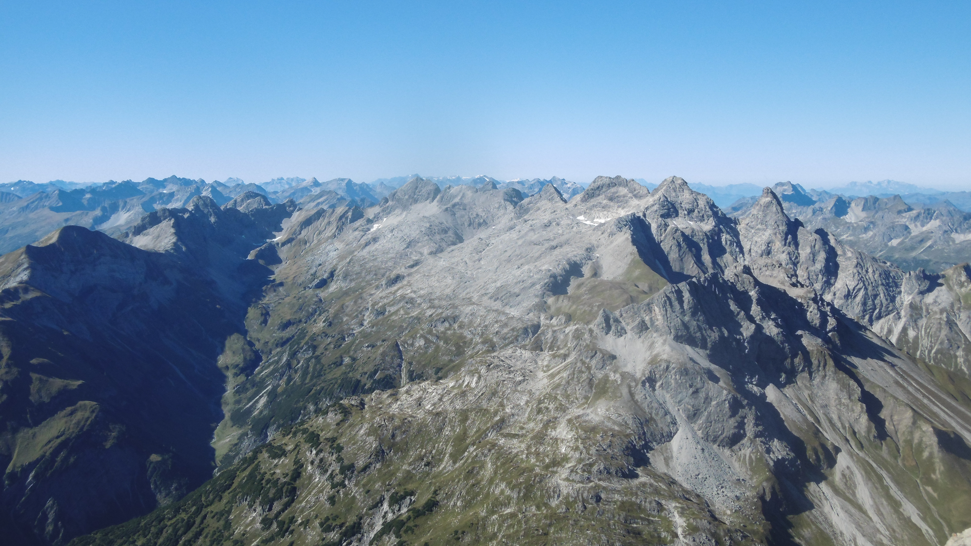 Am Gipfel des Großen Krottenkopf