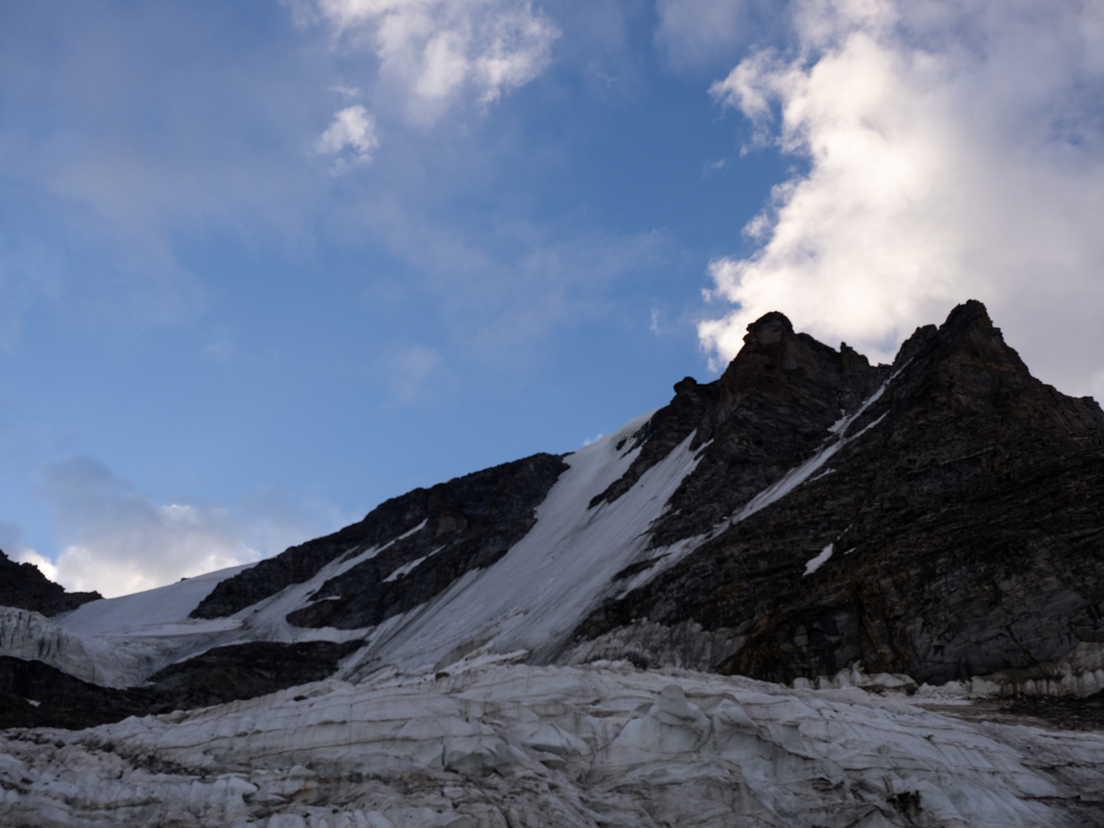 Die Nordwestwand des Gran Paradiso