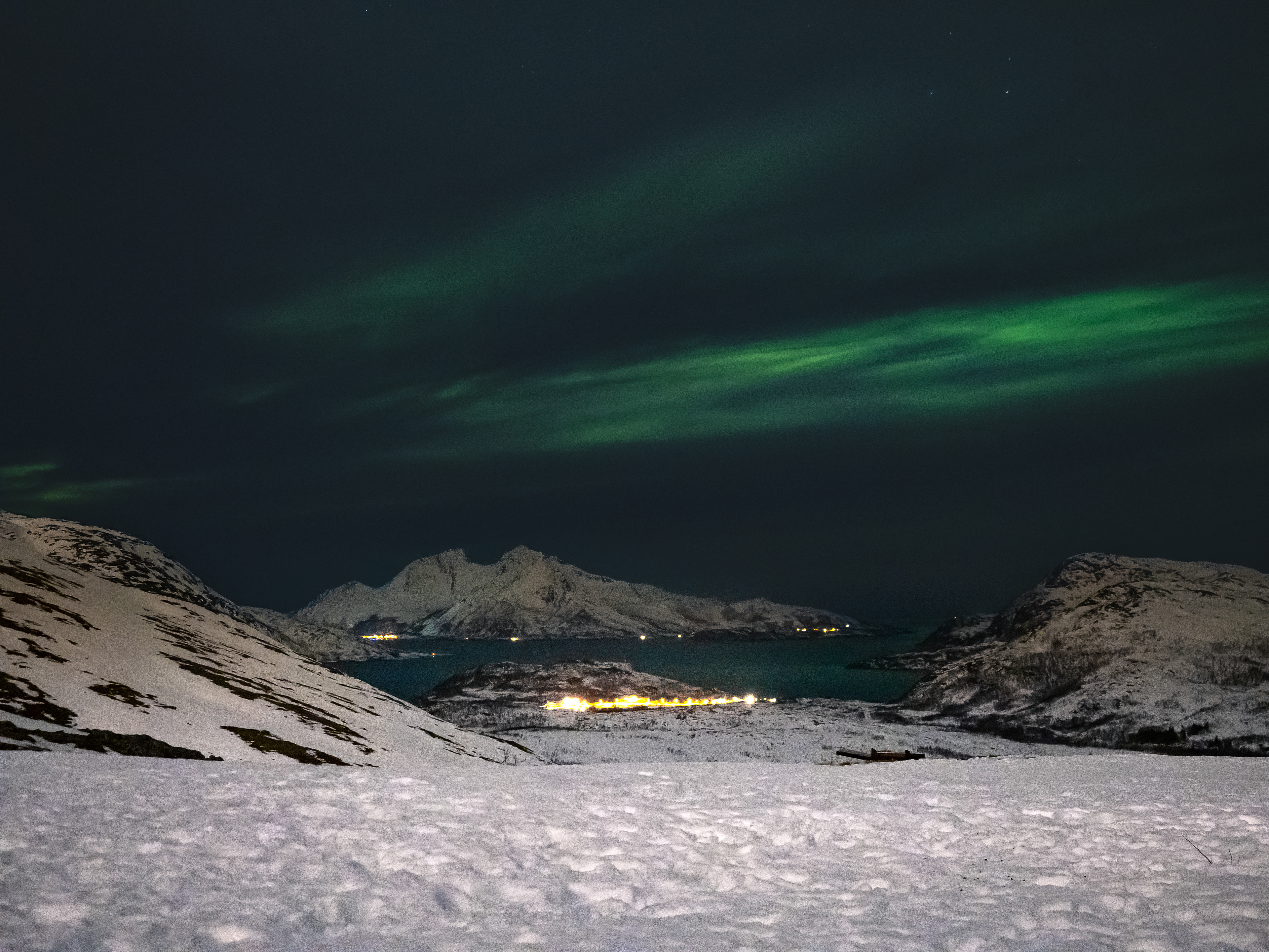 Nordlichter bei Tromsø