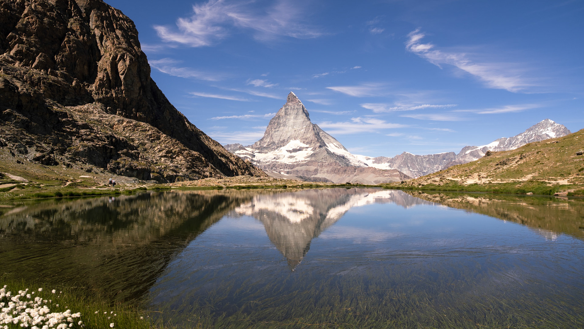 Matterhorn und Riffelsee