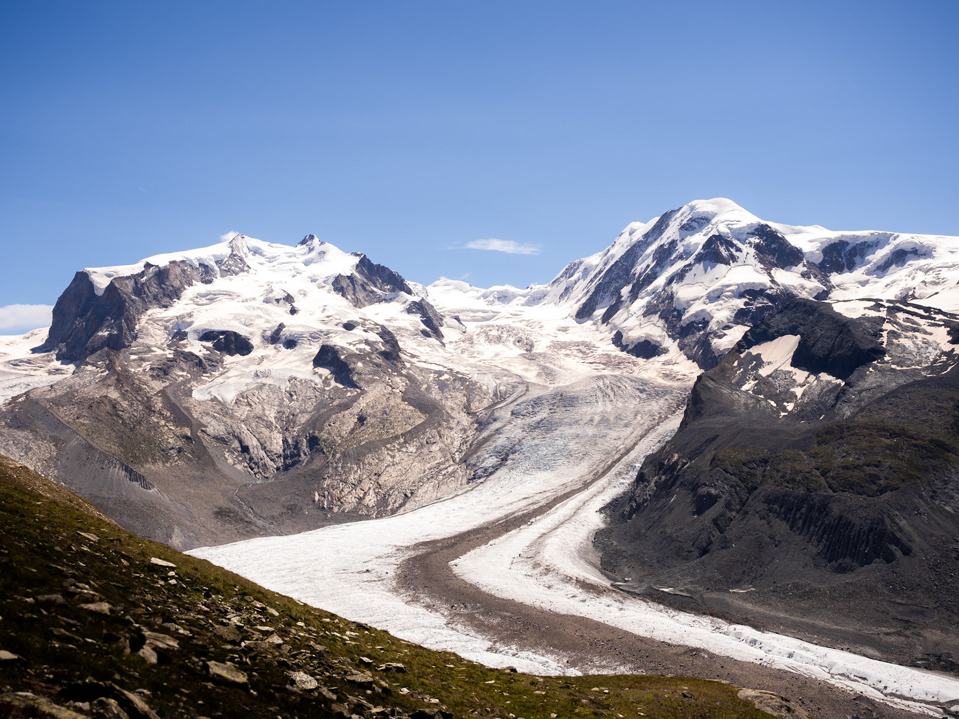 Monte Rosa und Liskamm