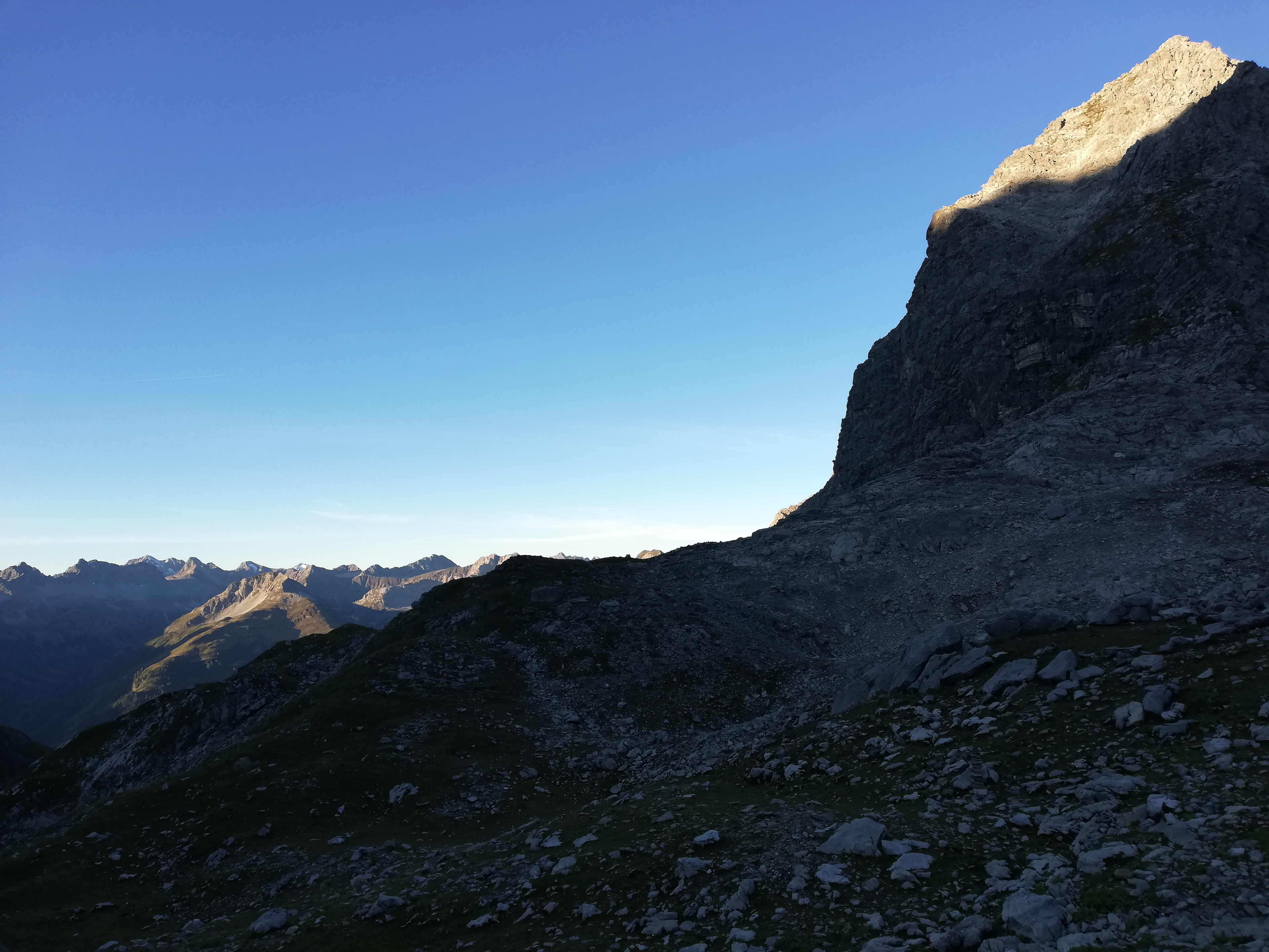 In der großen Steinscharte