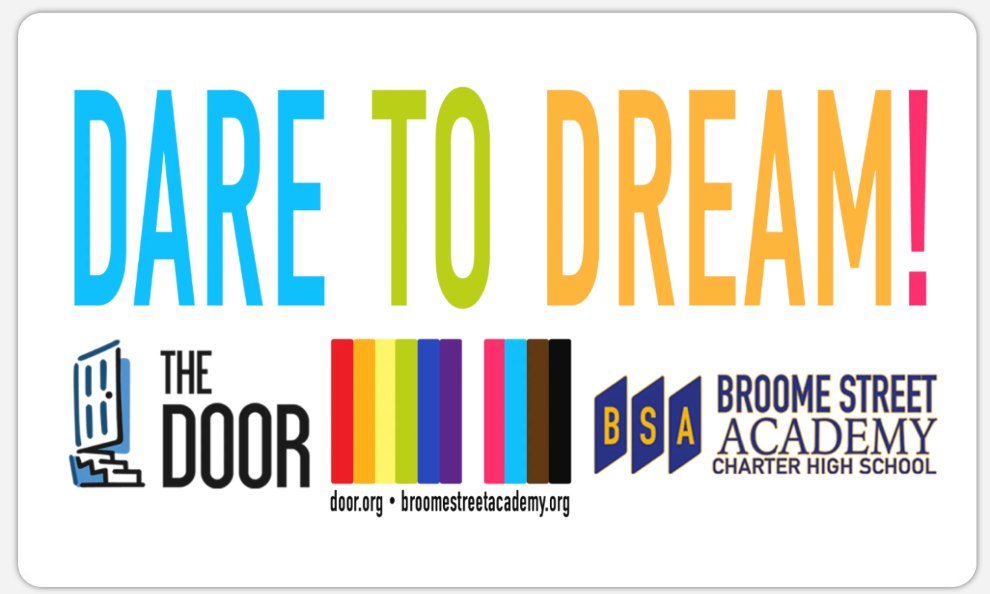 The Door tagline, 2024