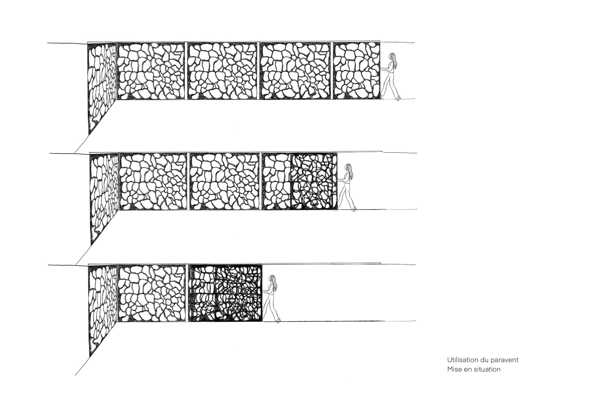 Parois amovibles - pavillon bibliothèque (droite)