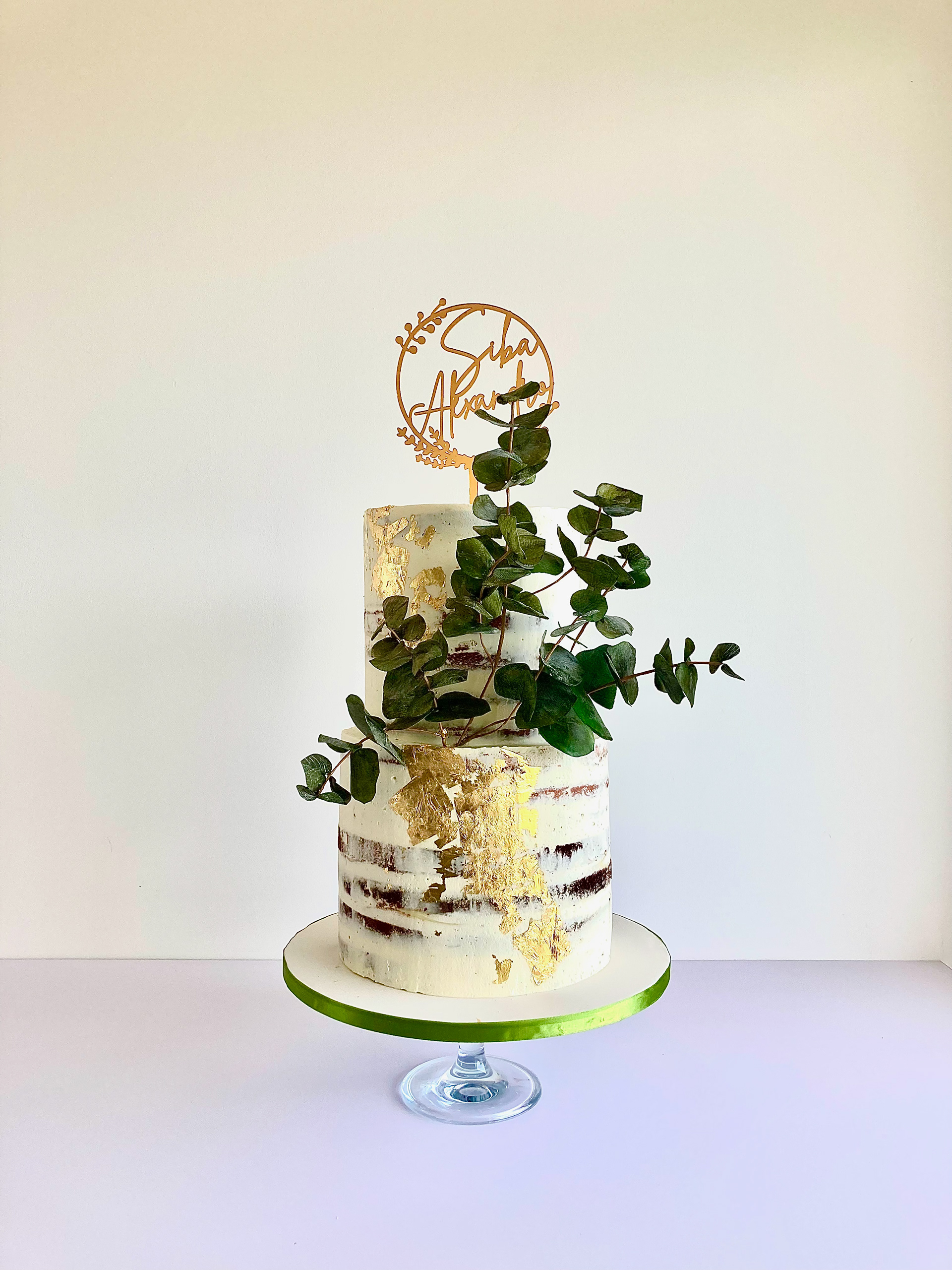 Réalisation d'un Cake topper (Mariage)