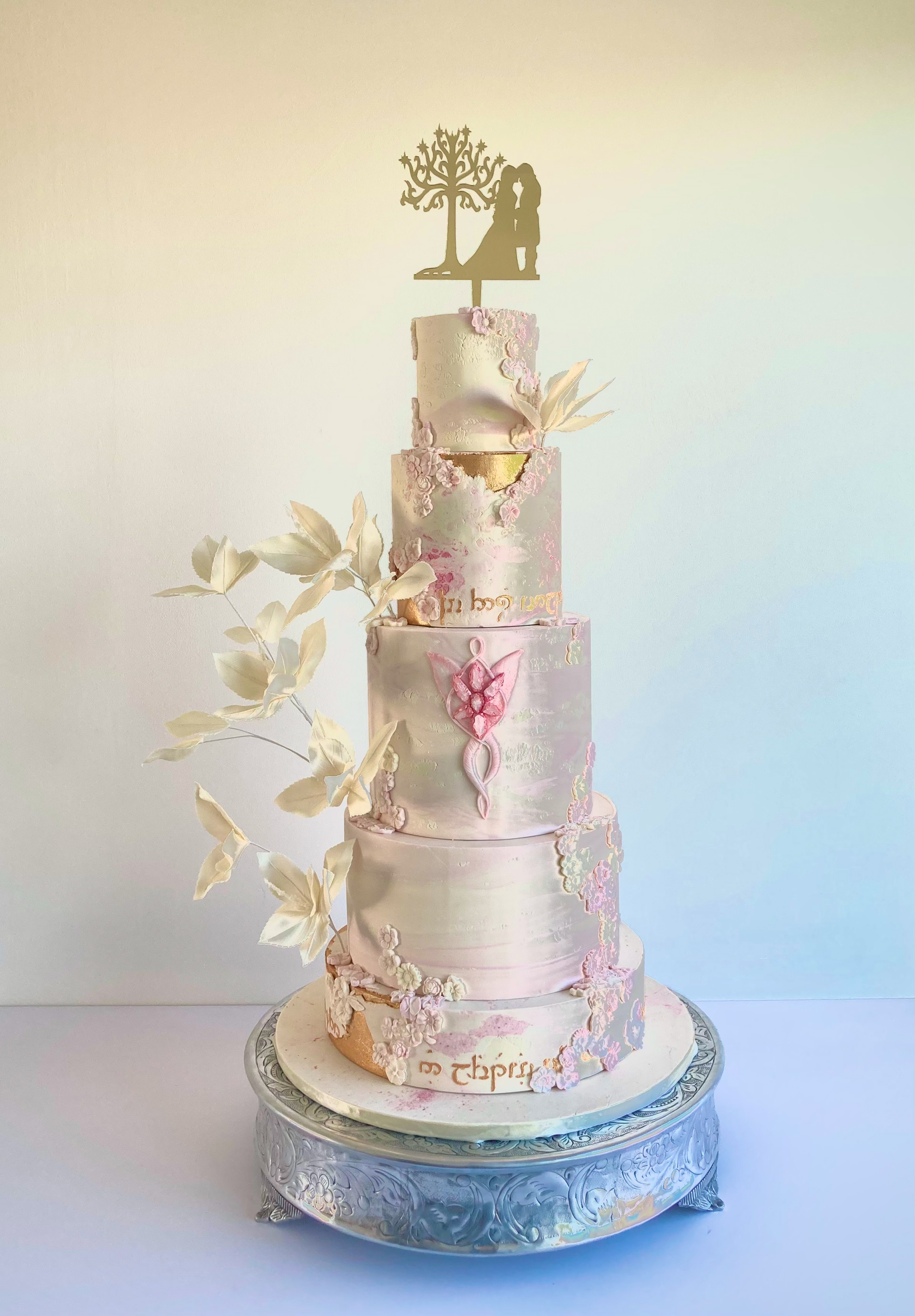 Réalisation d'un Cake topper (Mariage)