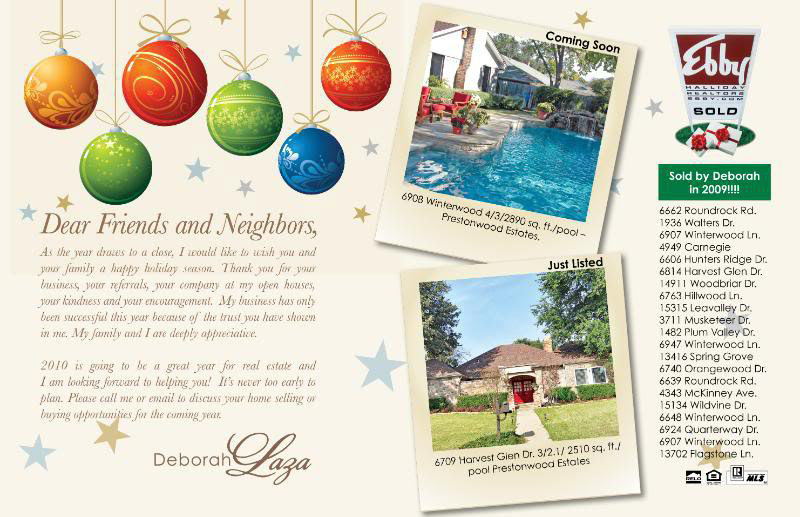 Post Card Mailer Design - Back
