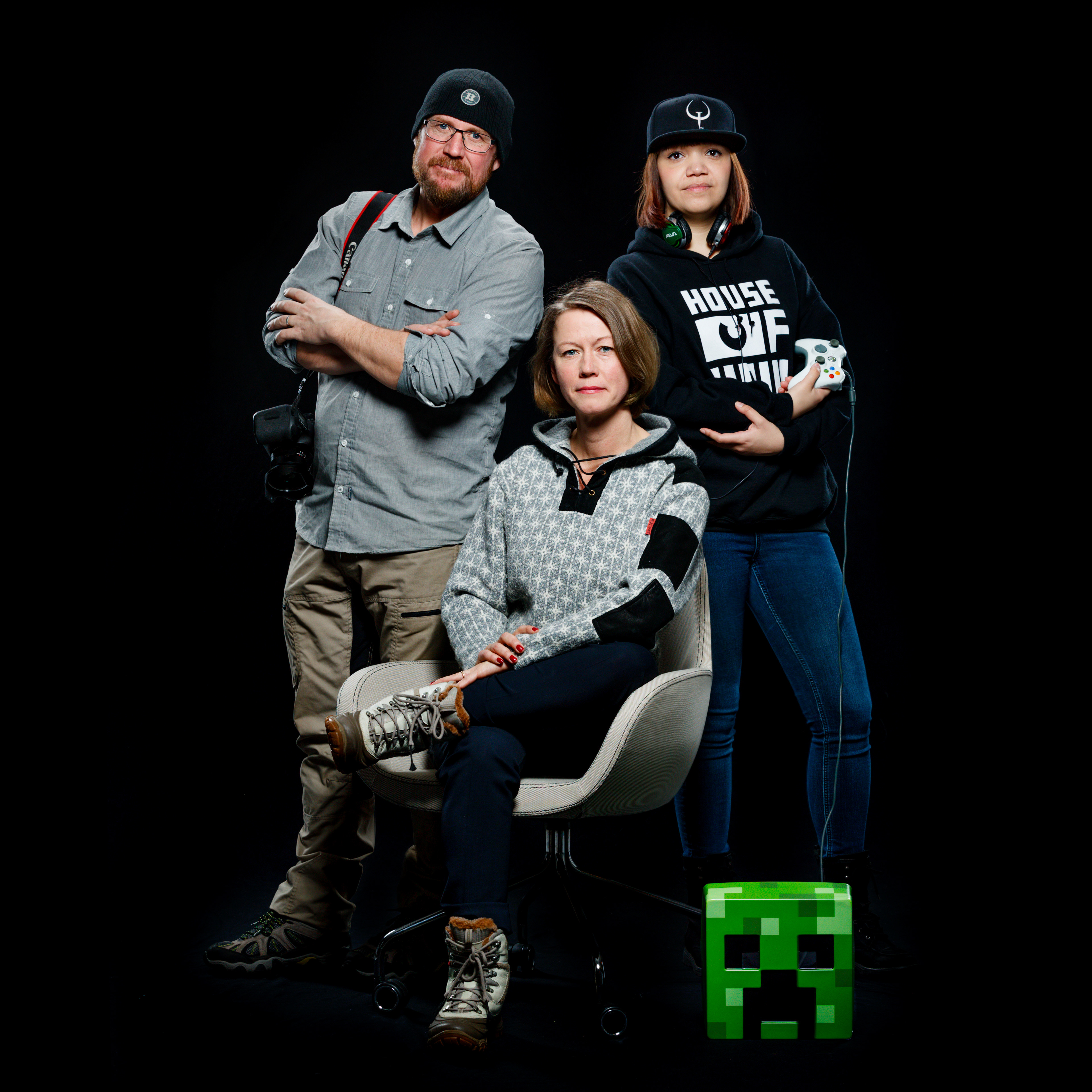 Fredrik, Lotta & Kim