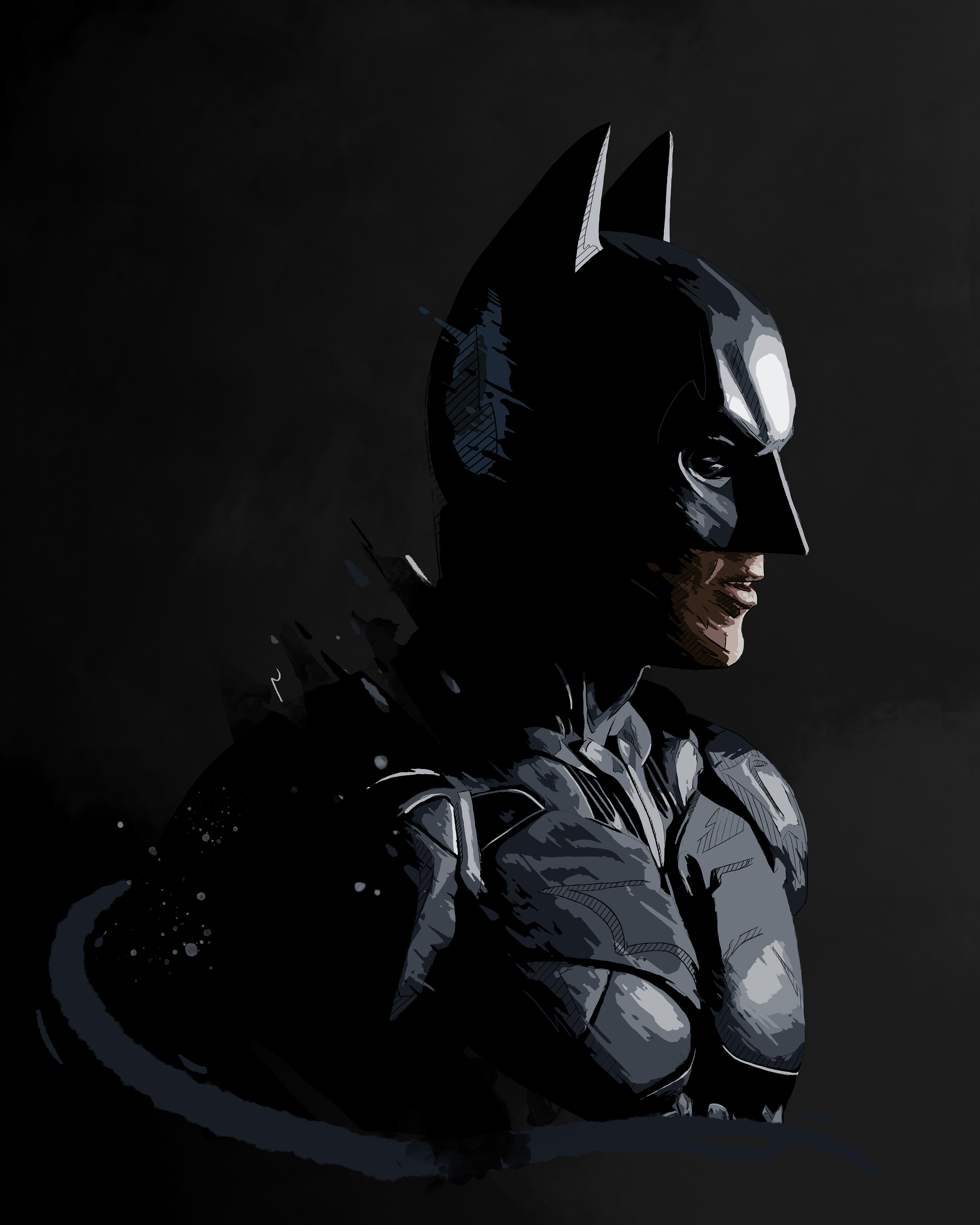 Tuna Nedirli - The Dark Knight - Batman // Fan Art