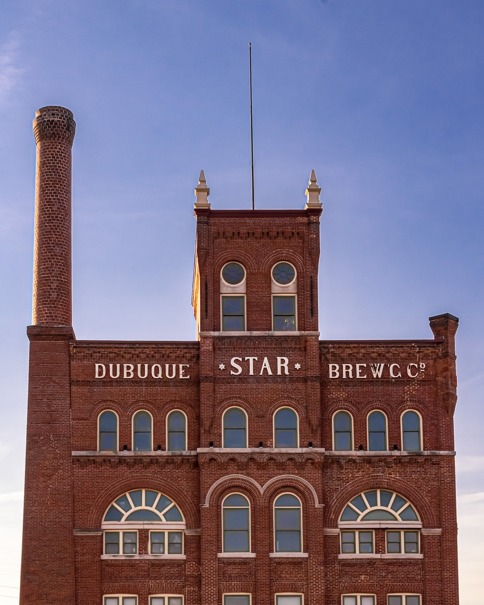 Dubuque Star Brew Co. building in Dubuque, IA.