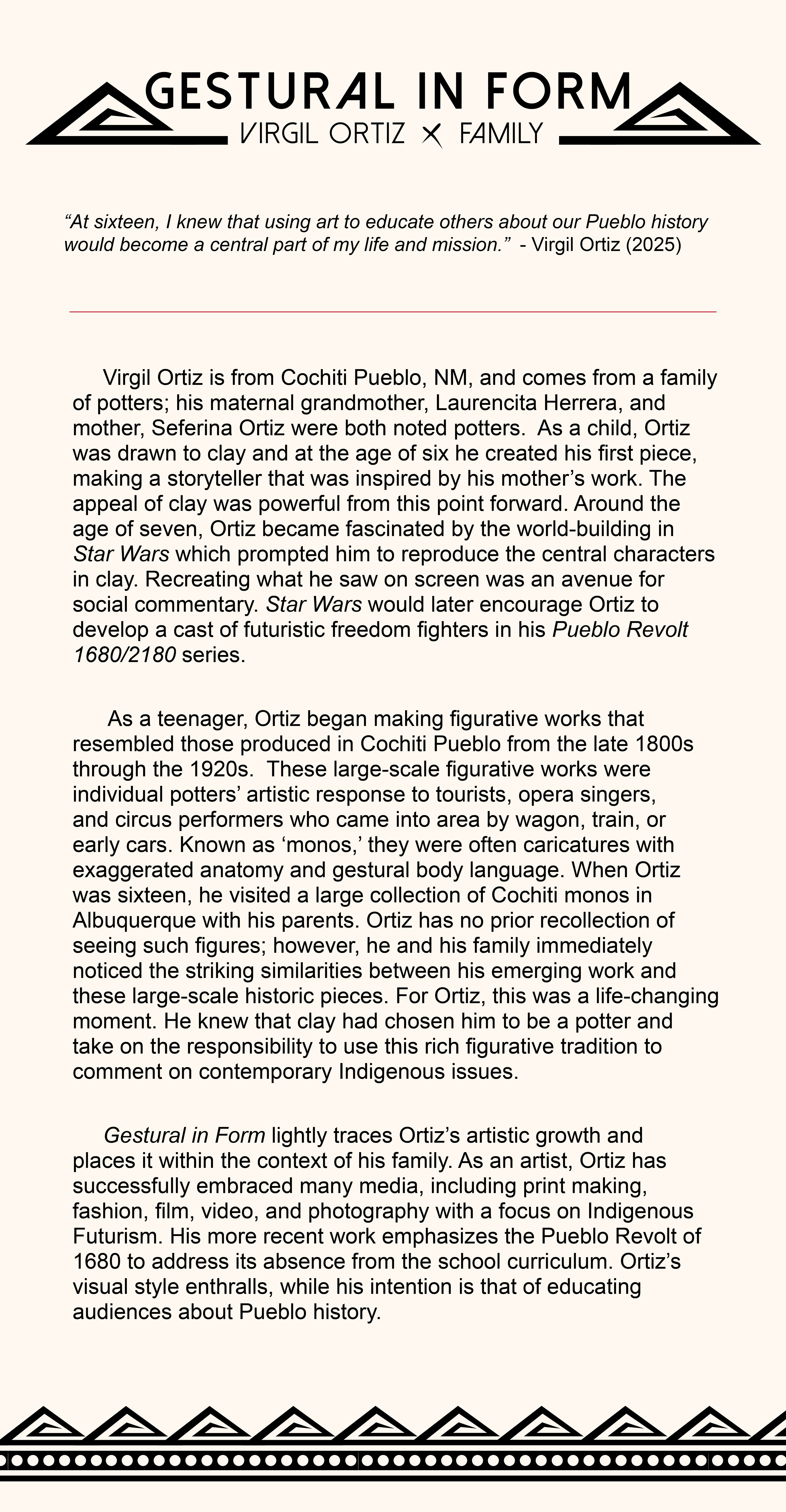 Introduction Text Panel