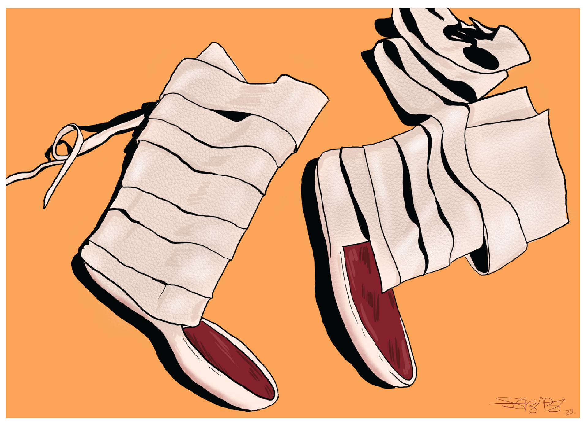 Walk in Beauty Shoe Print 2023