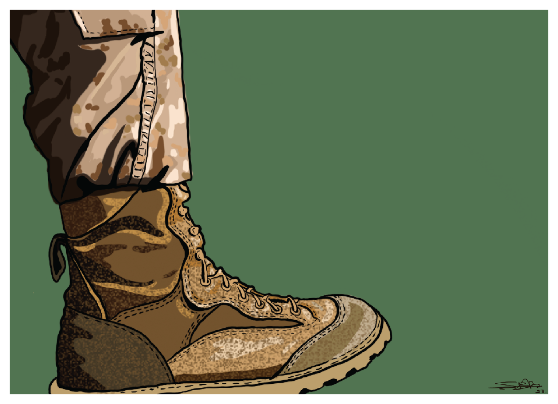 Walk in Beauty Shoe Print 2023