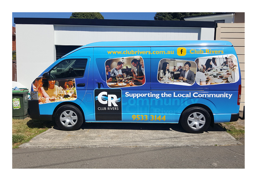 Club Rivers Community Bus
