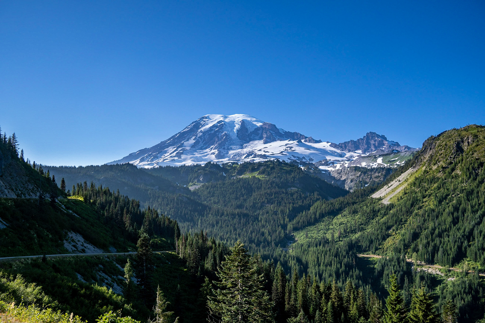 Mount Rainier in Summer