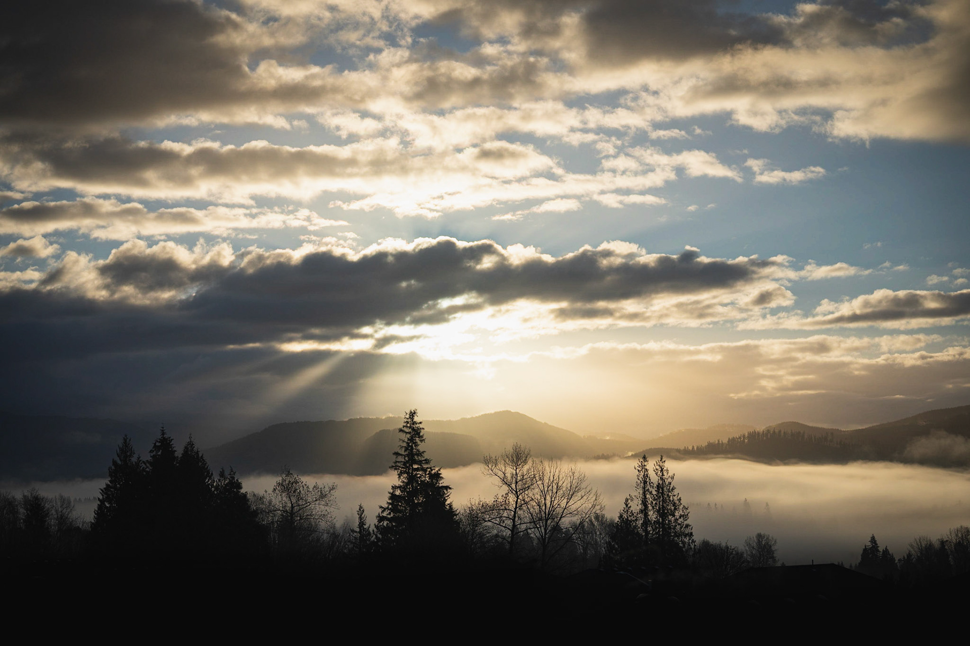 Sunrise on a new day