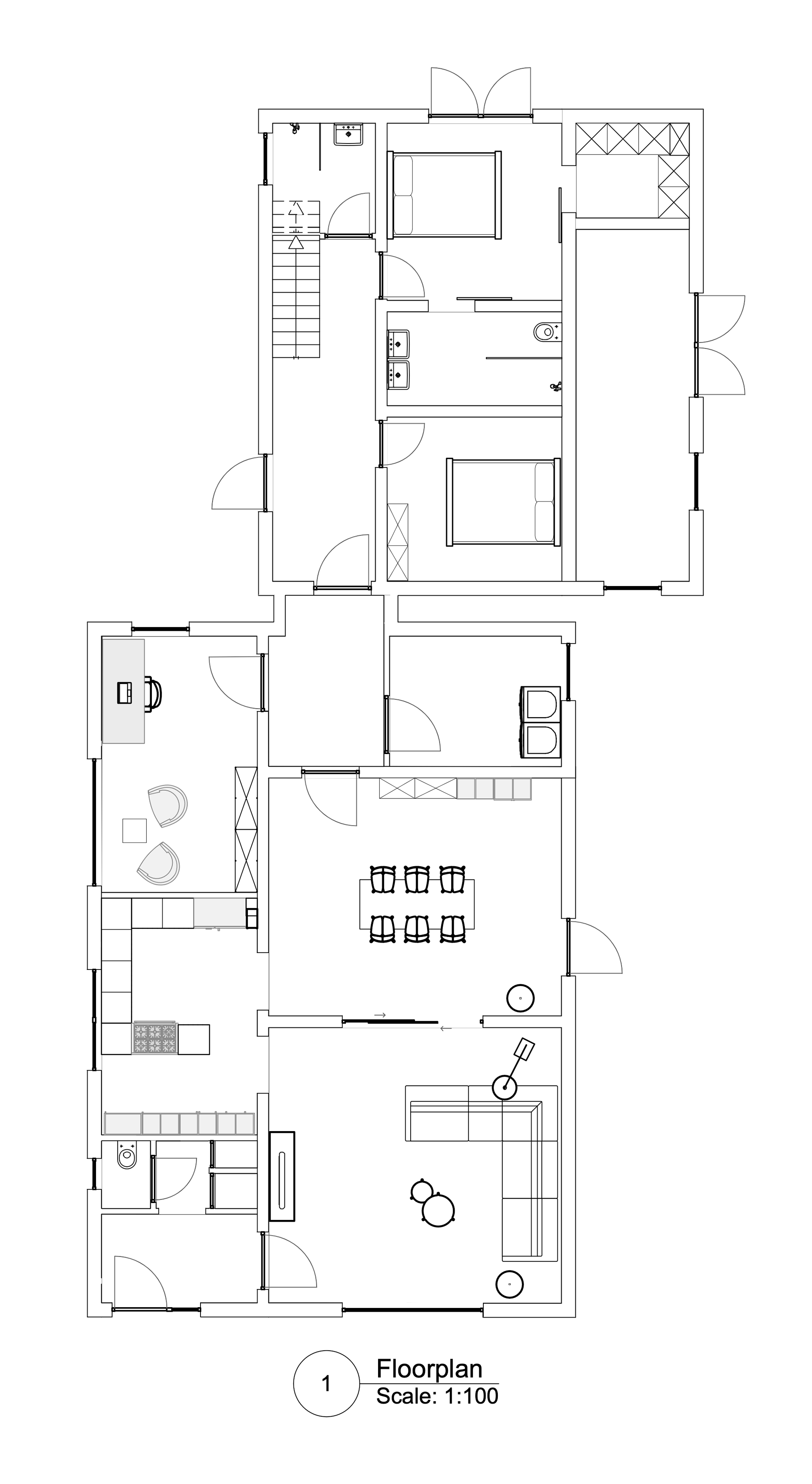 Interieur beganegrond
