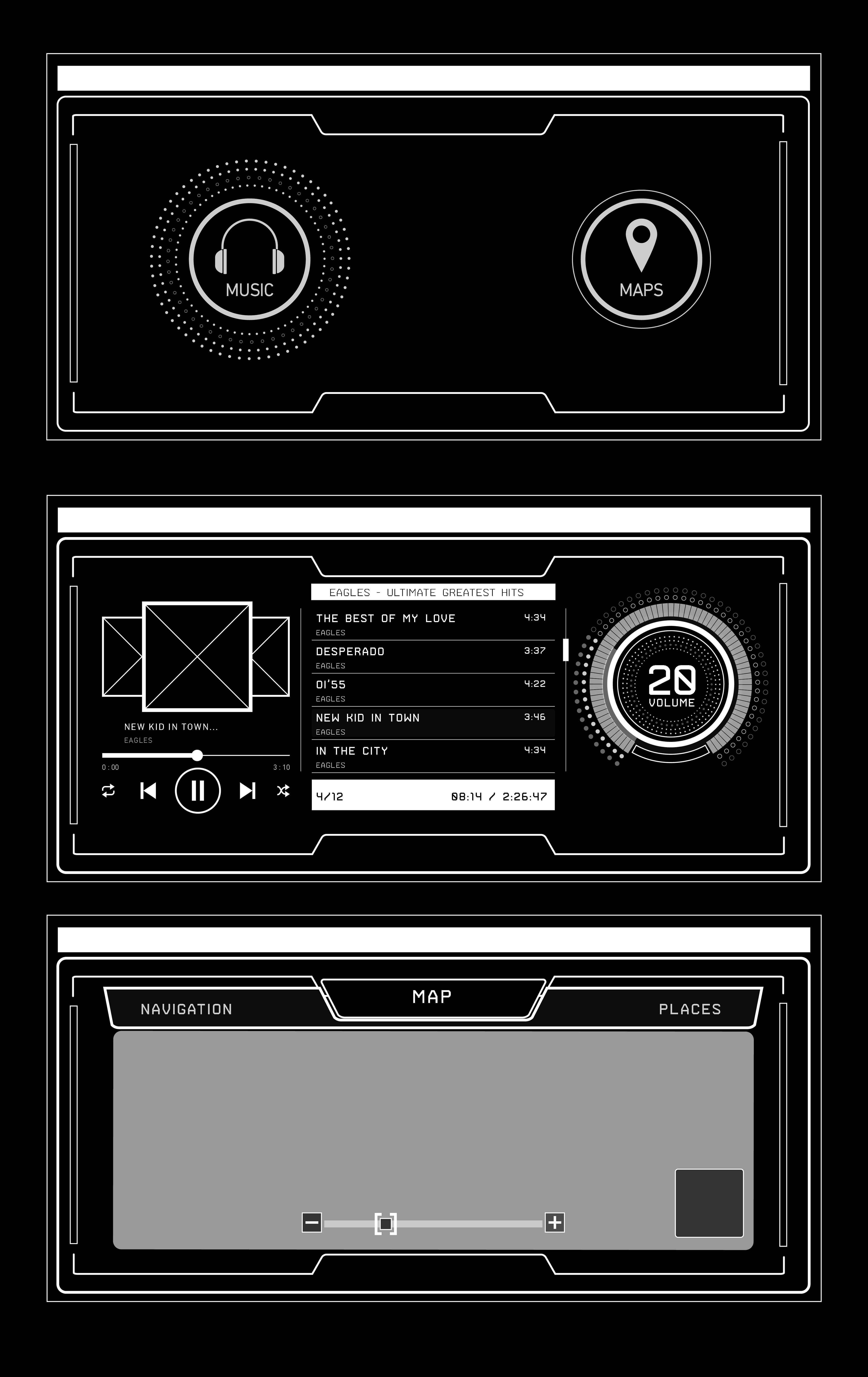 Wireframes.