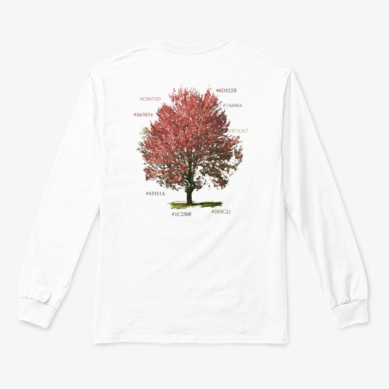 Tree Hex White Back