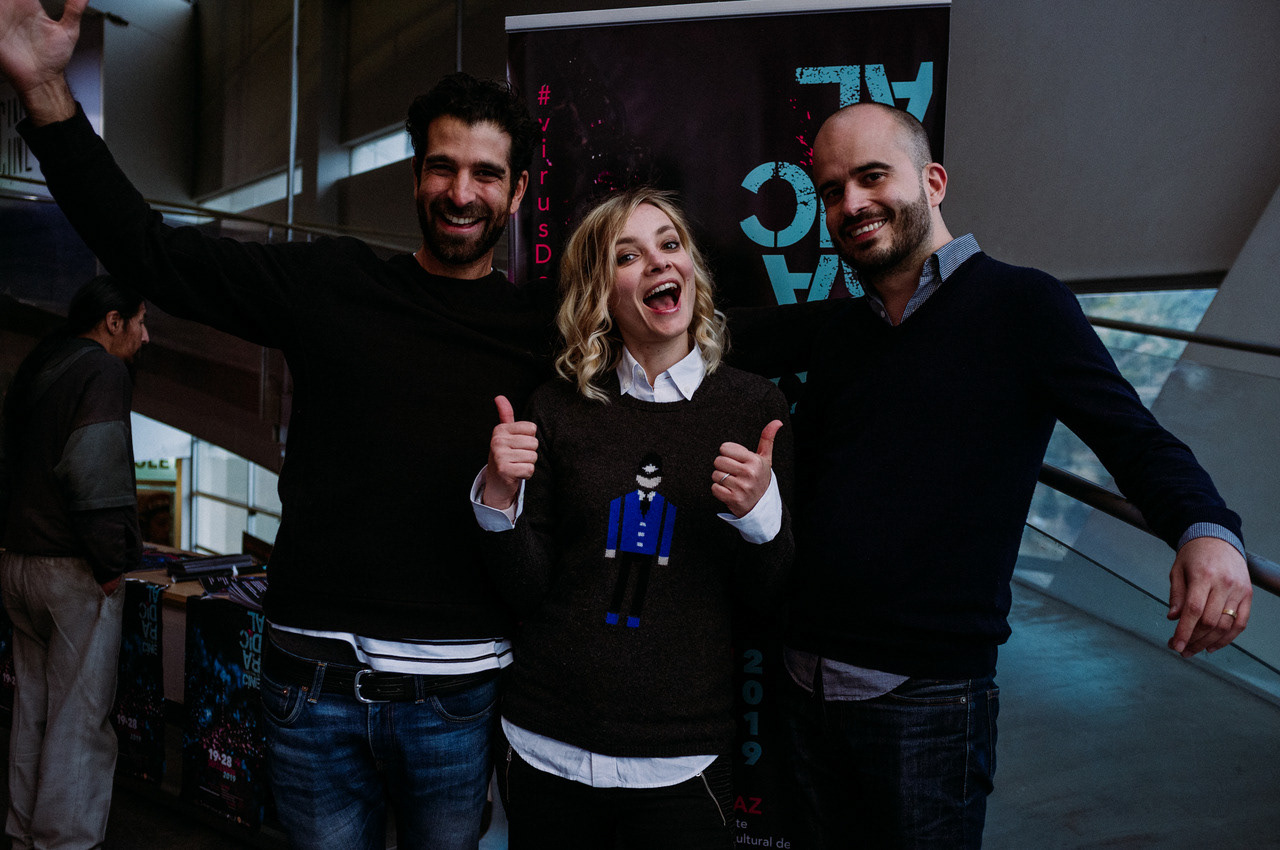 Bastani, Sescosse & Veselova team at the Festival!