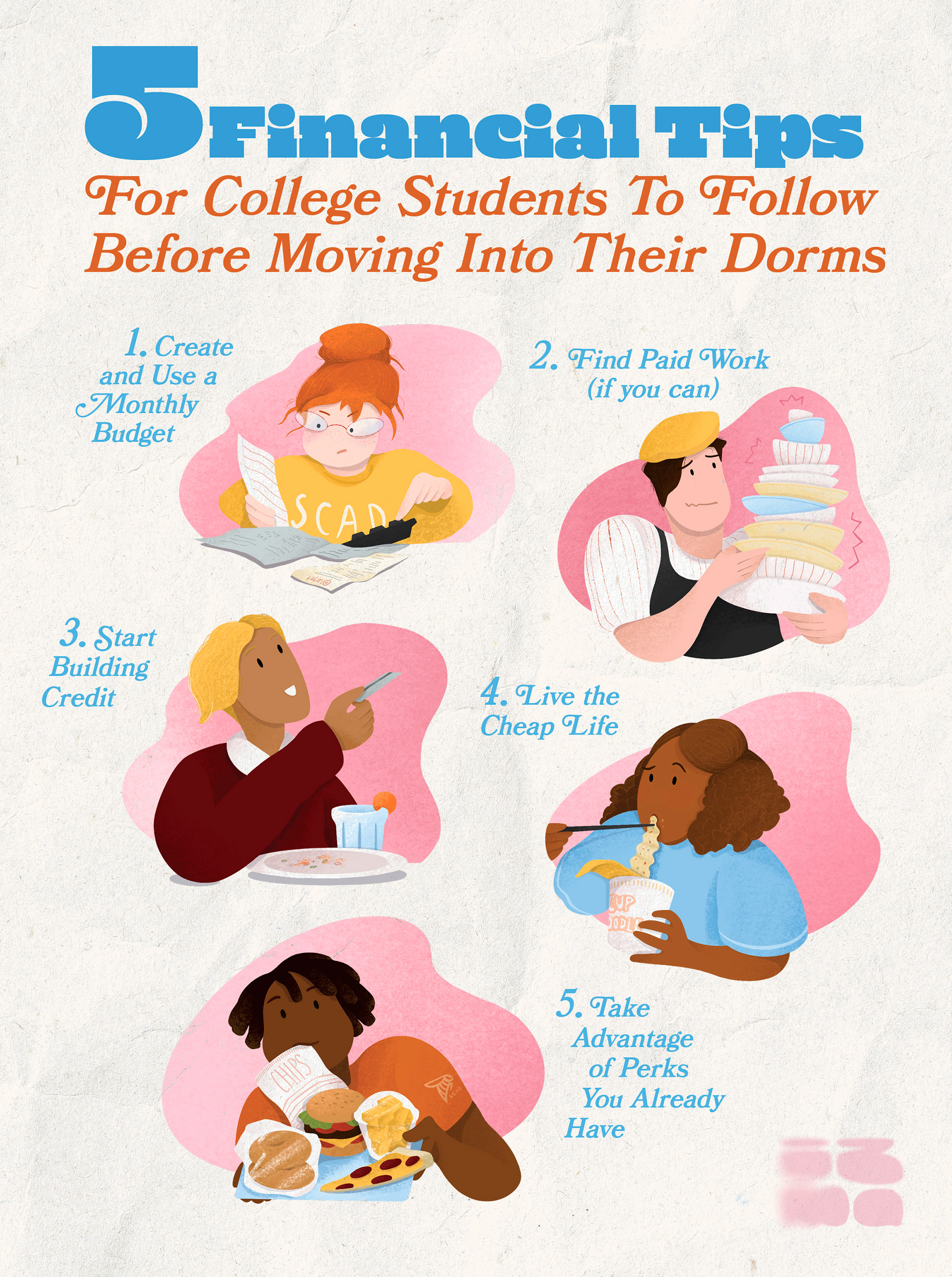 "5 Financial Tips."